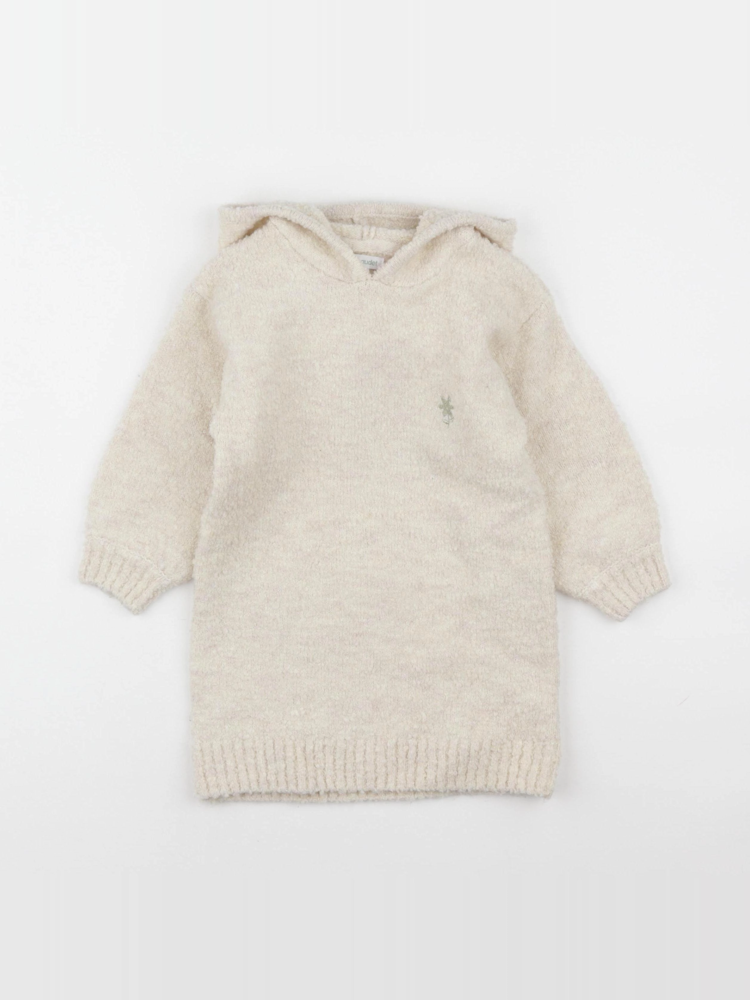 Vertbaudet - robe beige - 3 ans