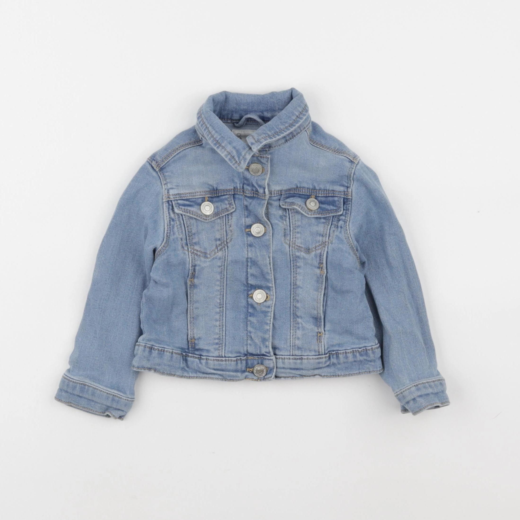 Vertbaudet - veste bleu - 2 ans