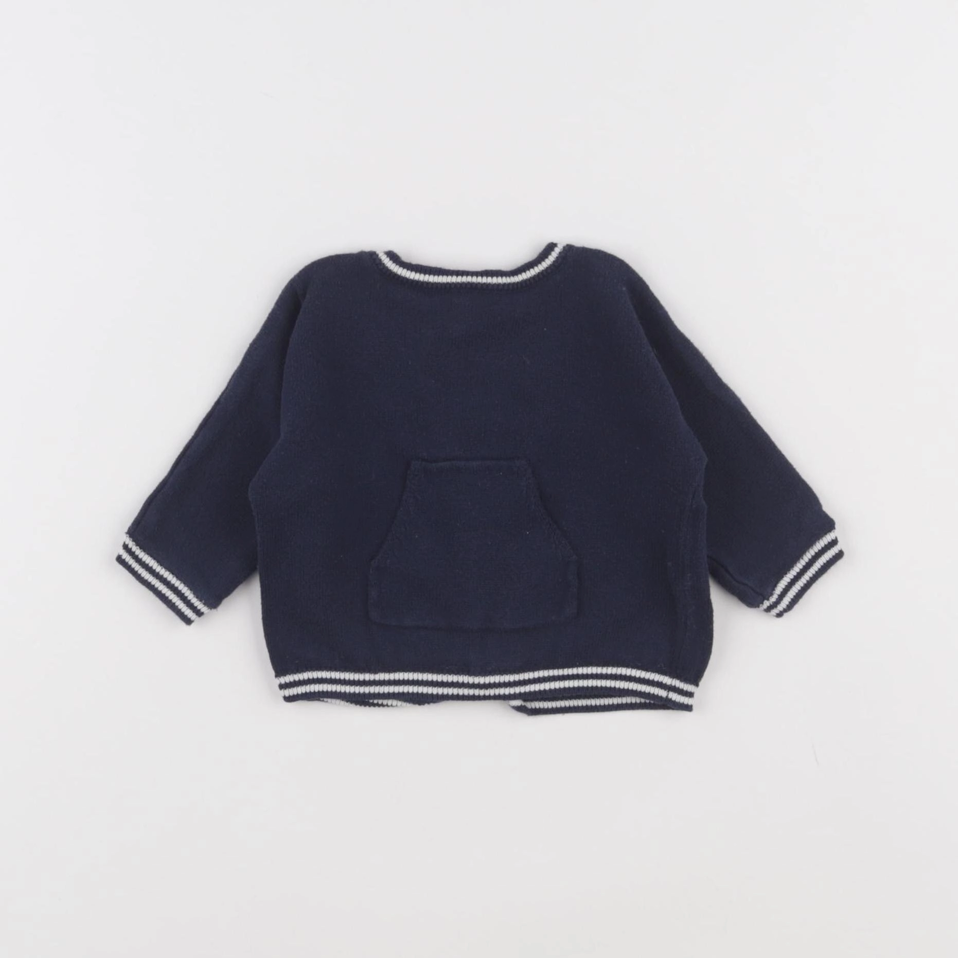 Cyrillus - pull bleu - 1 mois
