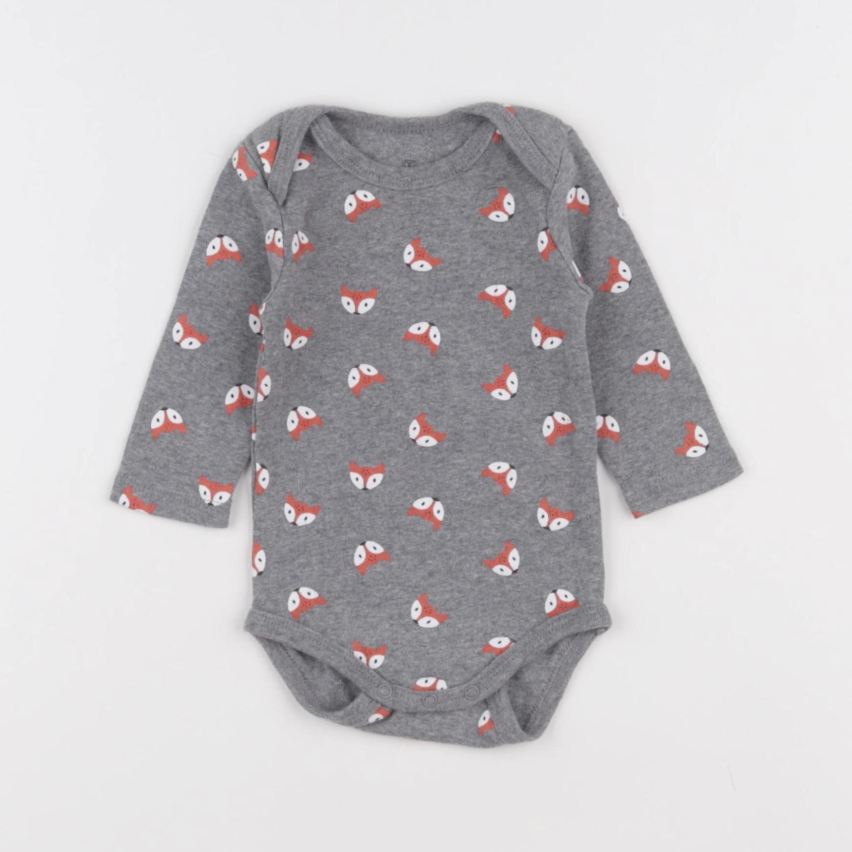 La Redoute - body gris - 6 mois