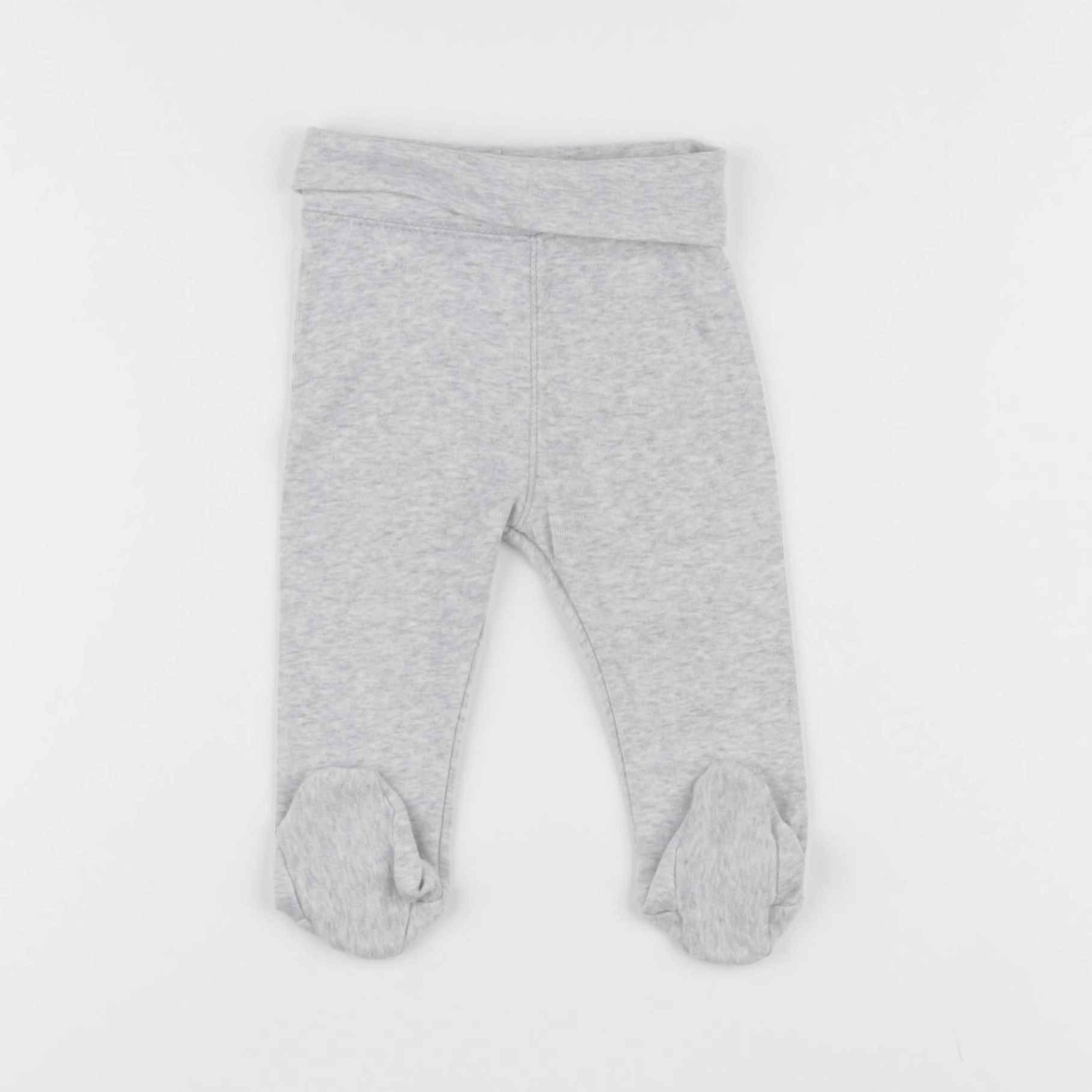 H&M - legging gris - 3 mois