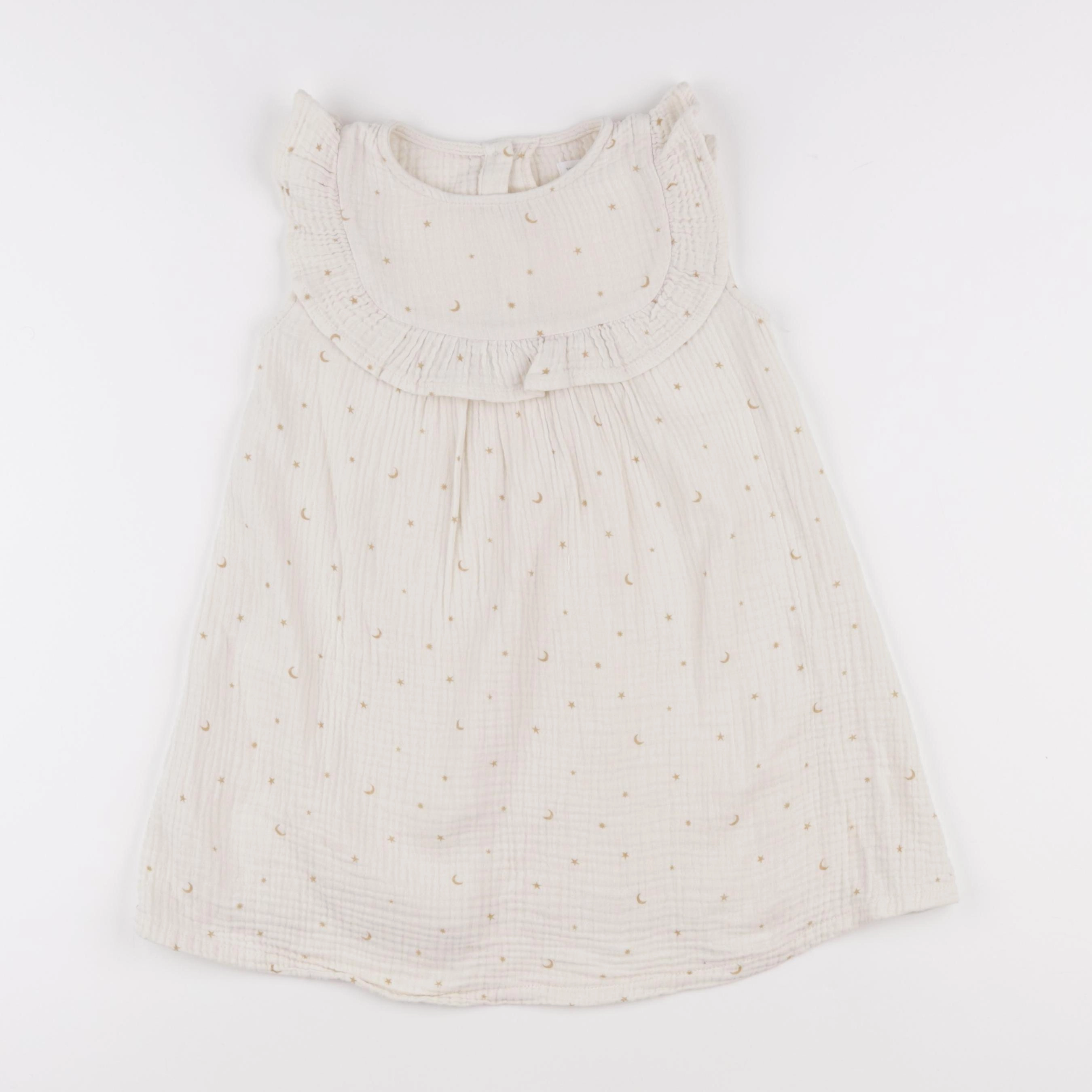 Vertbaudet - robe beige - 5 ans