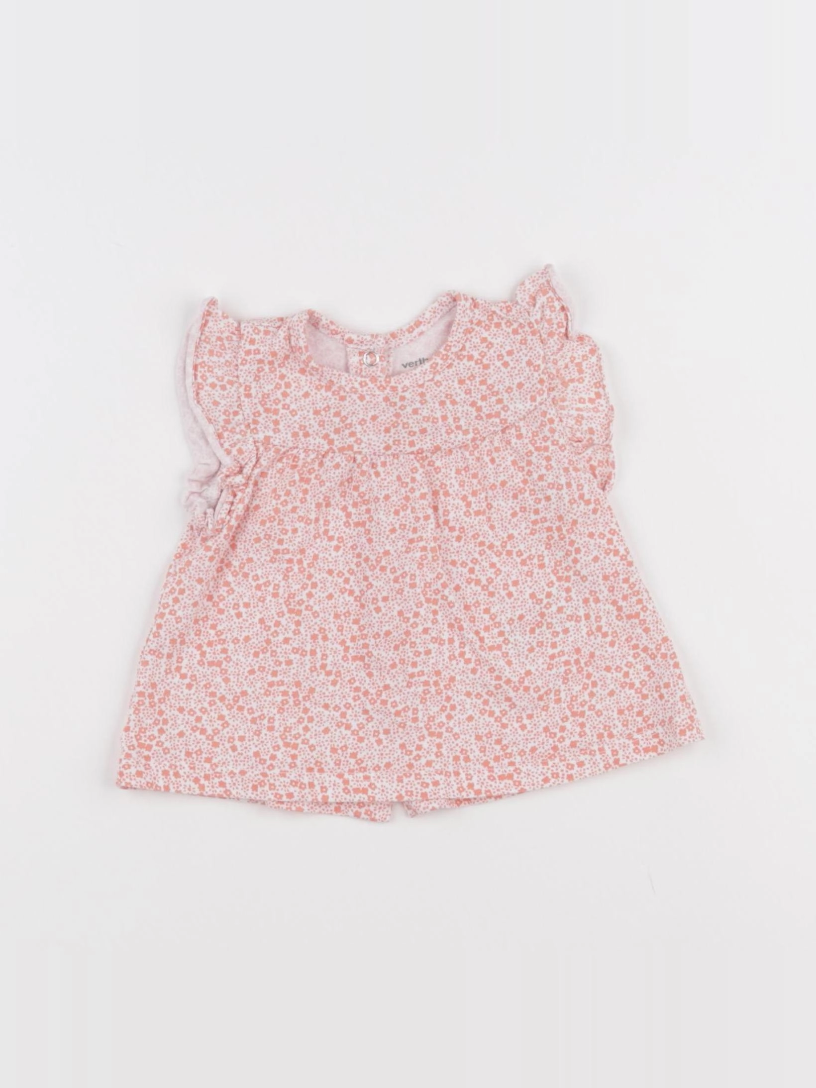 Vertbaudet - tee-shirt rose - 6 mois