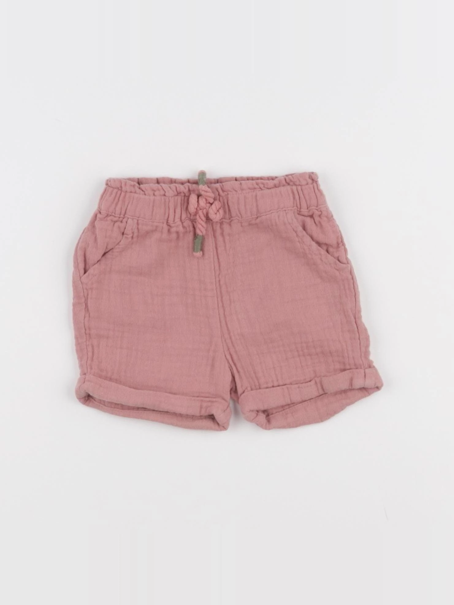 Vertbaudet - short rose - 6 mois