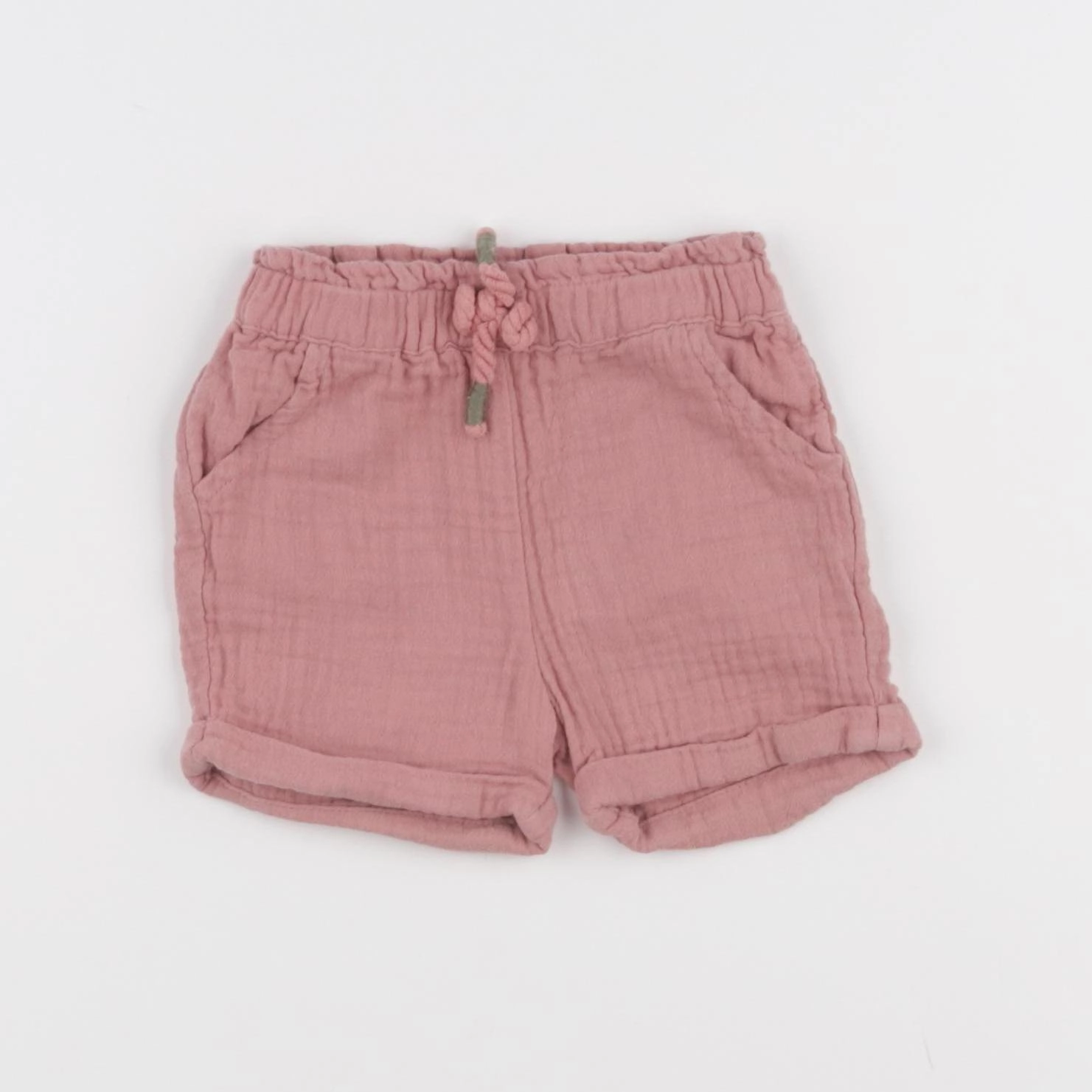 Vertbaudet - short rose - 6 mois
