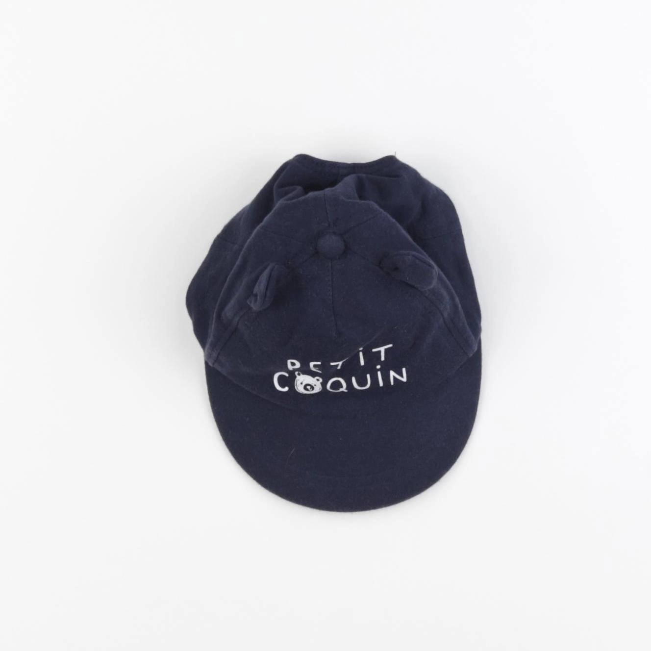 Vertbaudet - casquette bleu - 3/6 mois