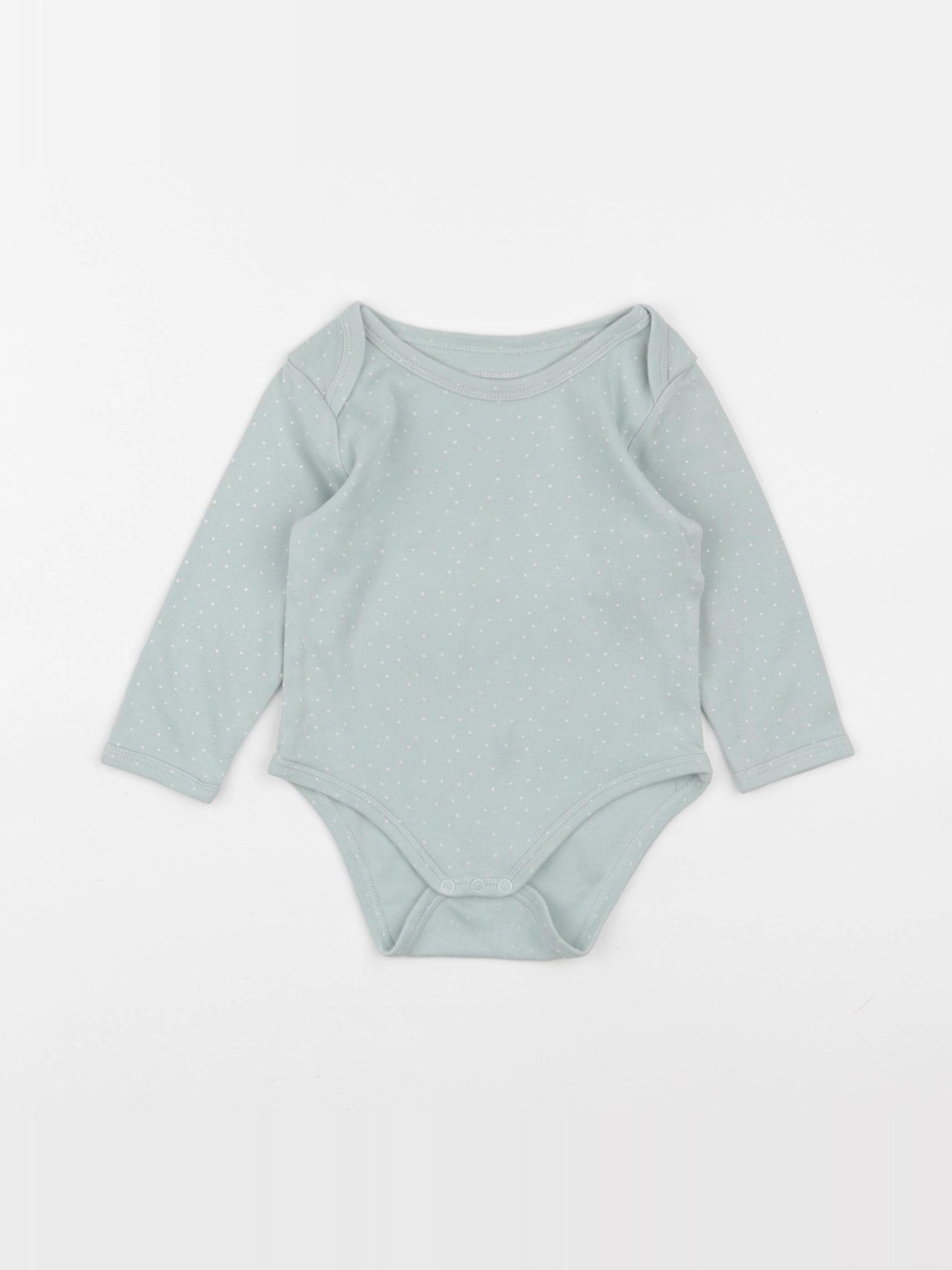 Vertbaudet - body vert - 12 mois