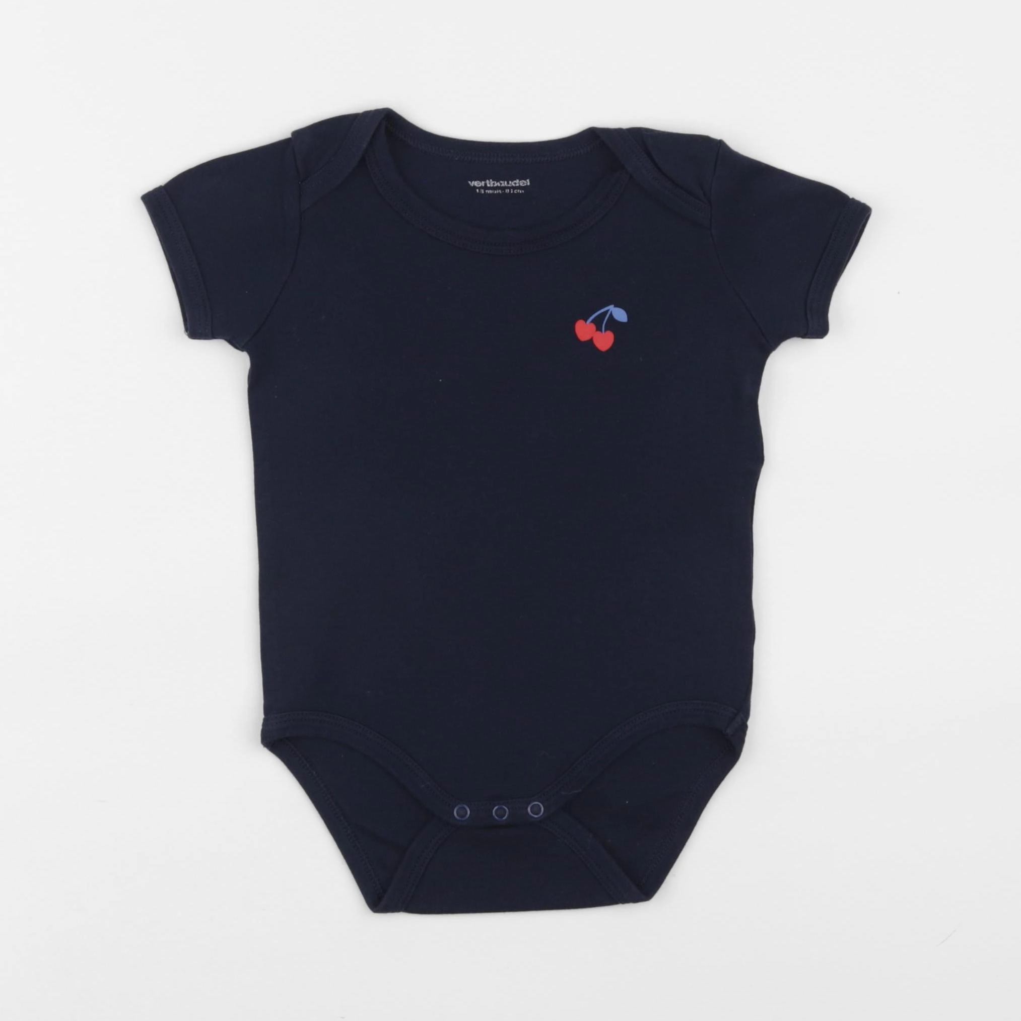 Vertbaudet - body bleu - 18 mois