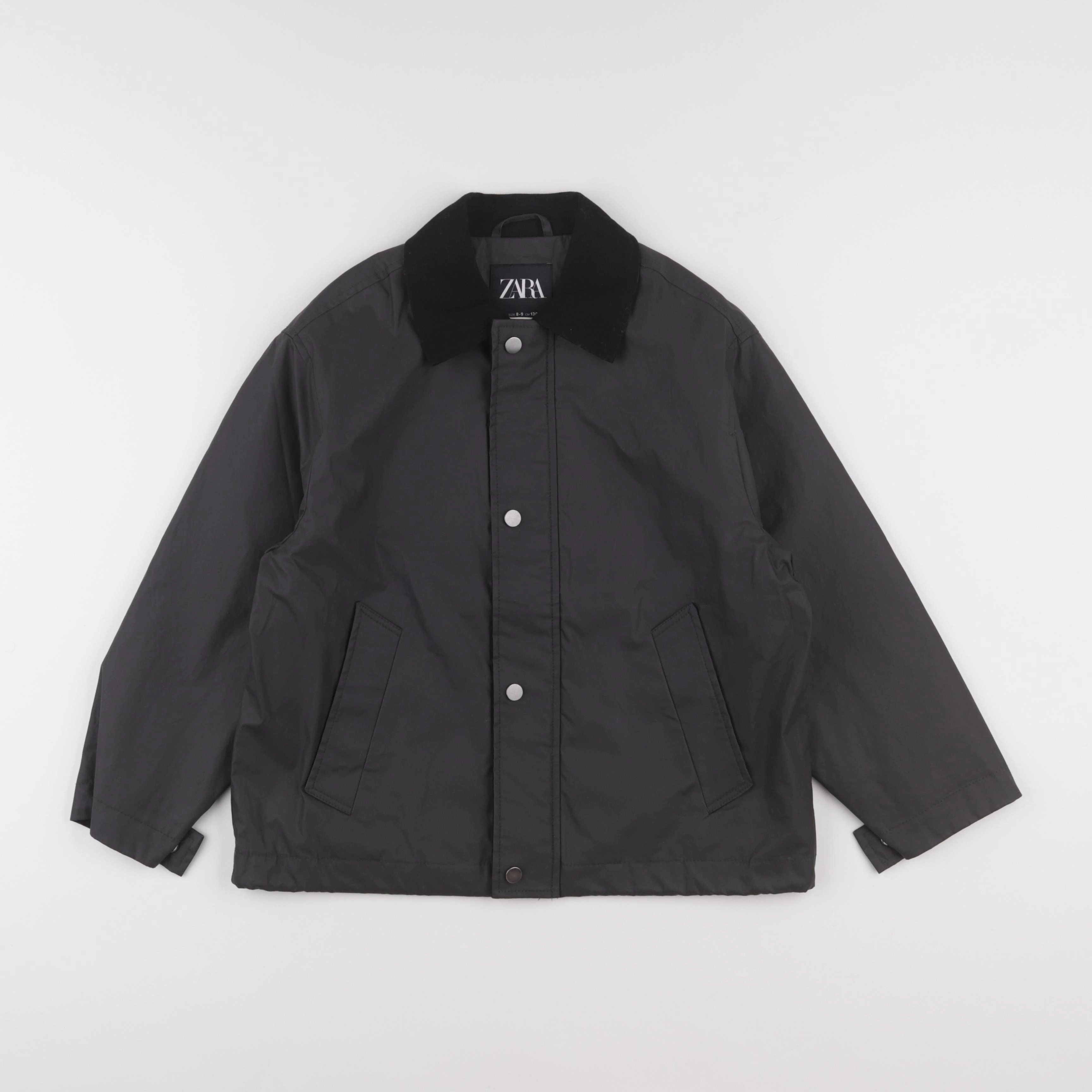 Zara - veste noir - 8/9 ans