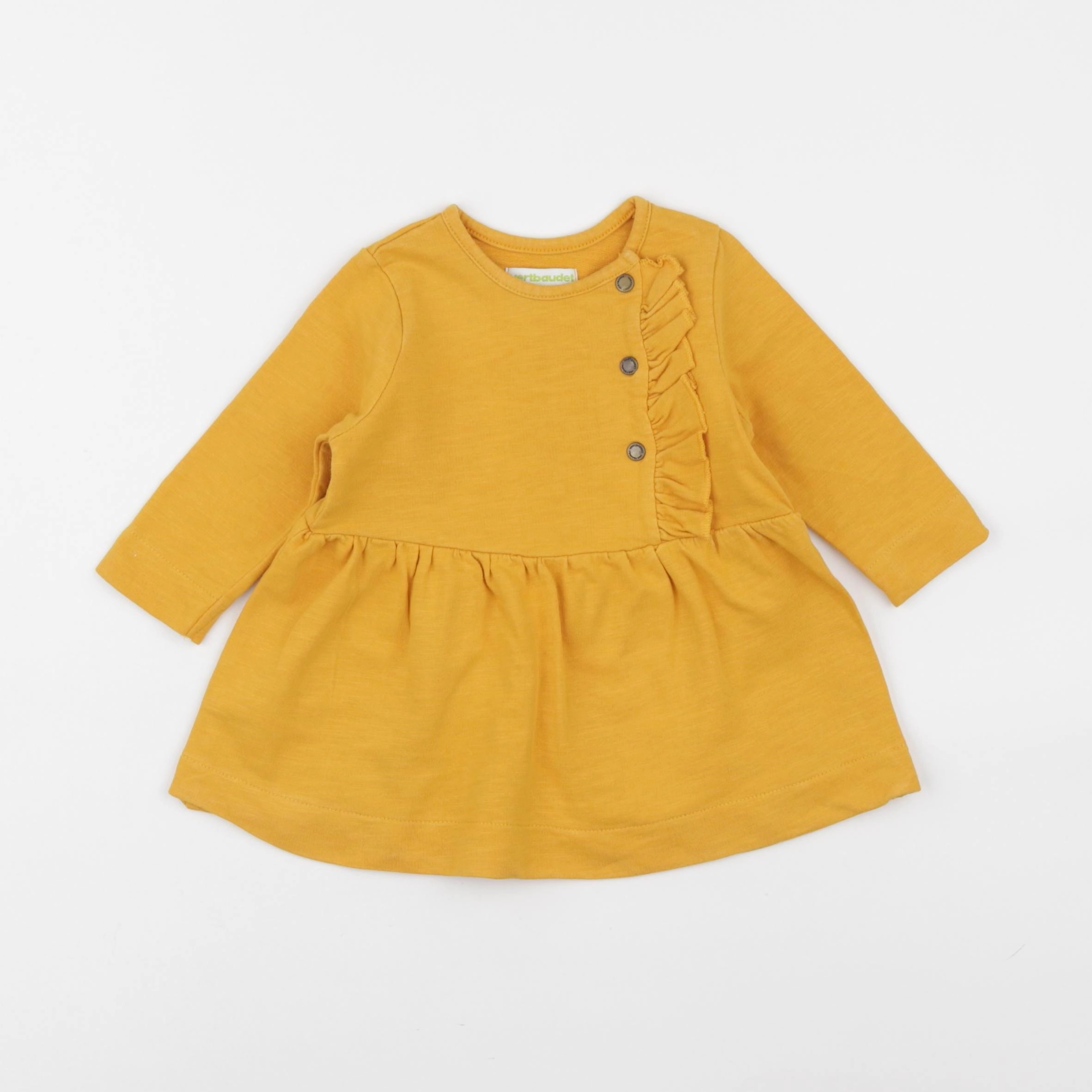 Vertbaudet - robe jaune - 6 mois