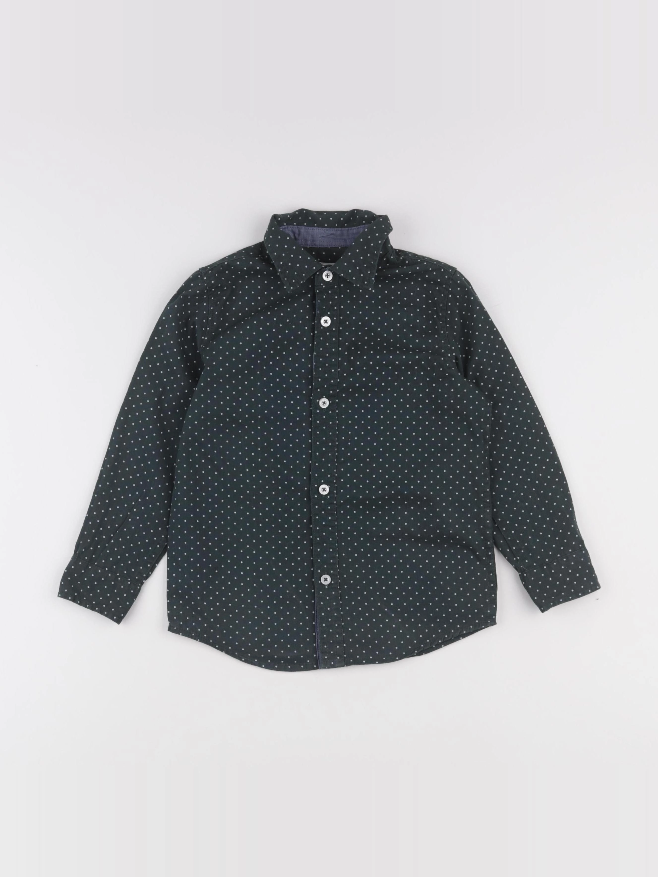 Vertbaudet - chemise vert - 5 ans