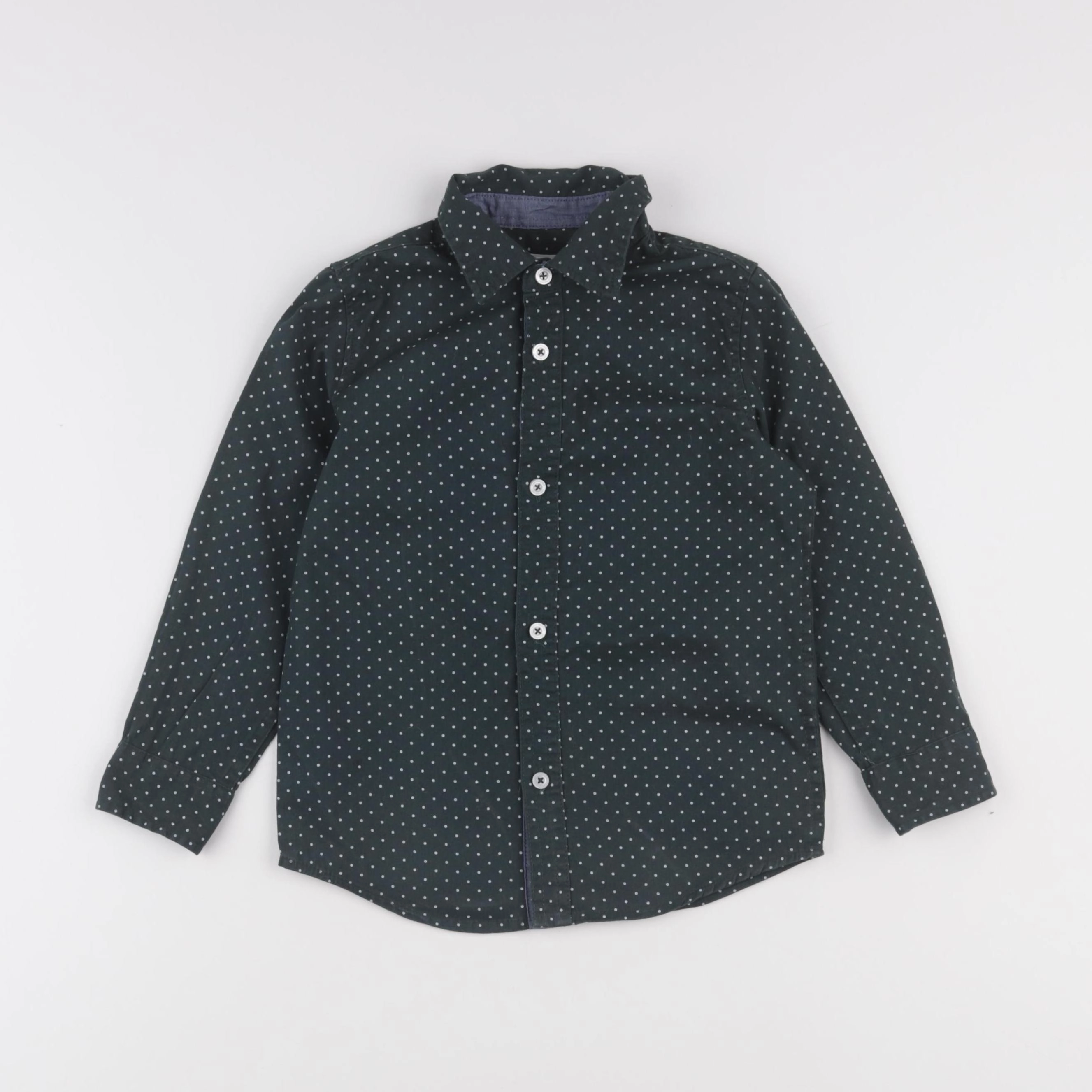 Vertbaudet - chemise vert - 5 ans
