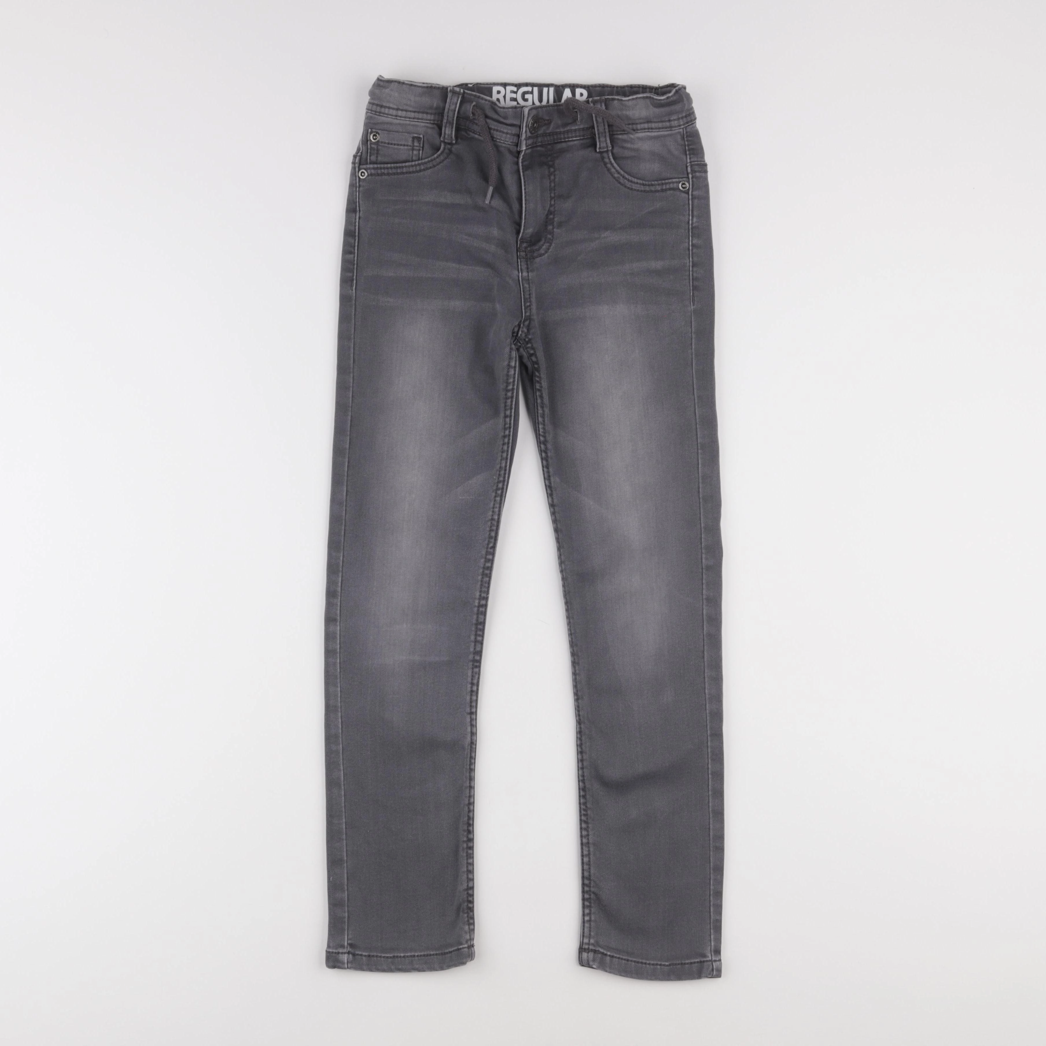 Vertbaudet - jean gris - 9 ans