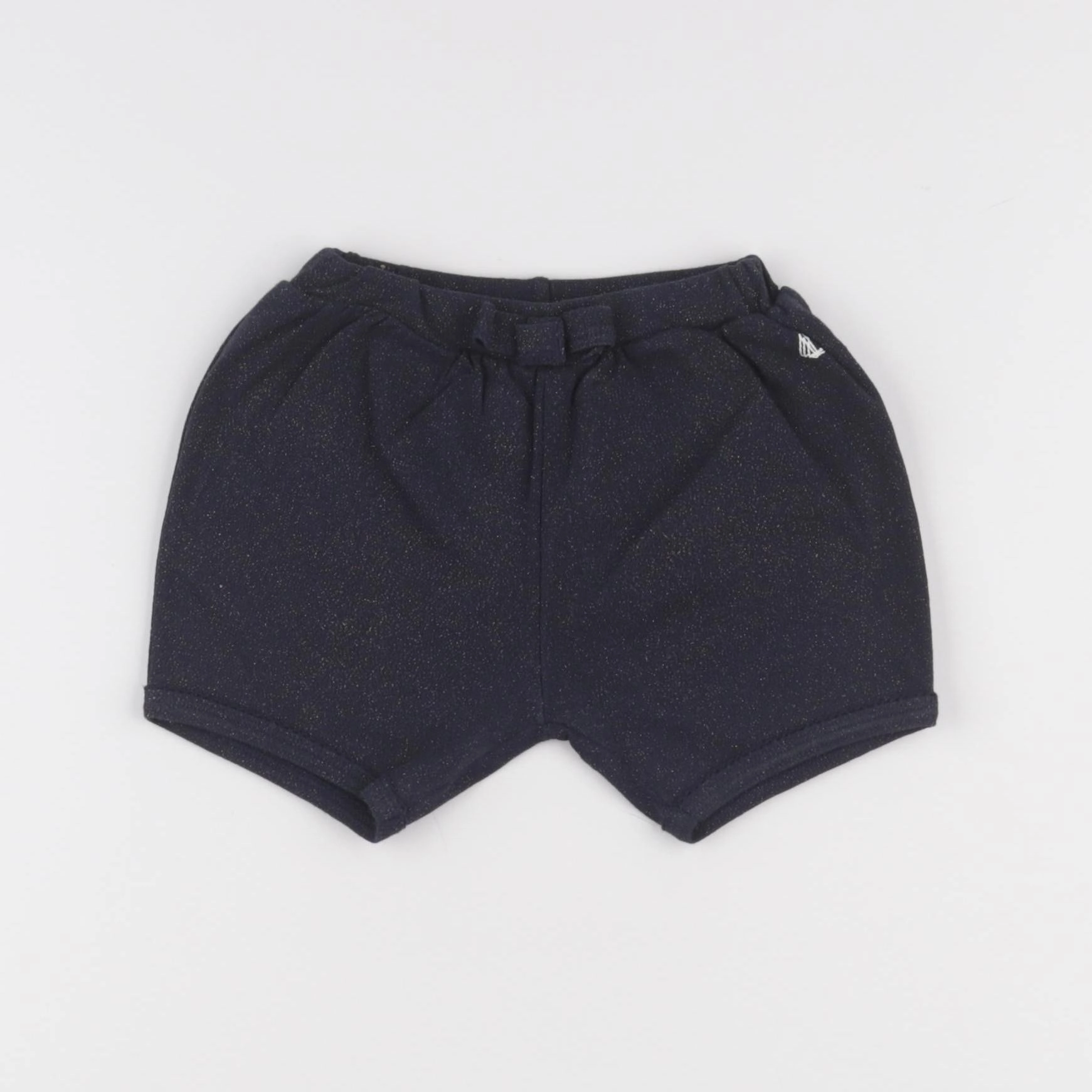 Petit Bateau - bloomer bleu, or - 18 mois