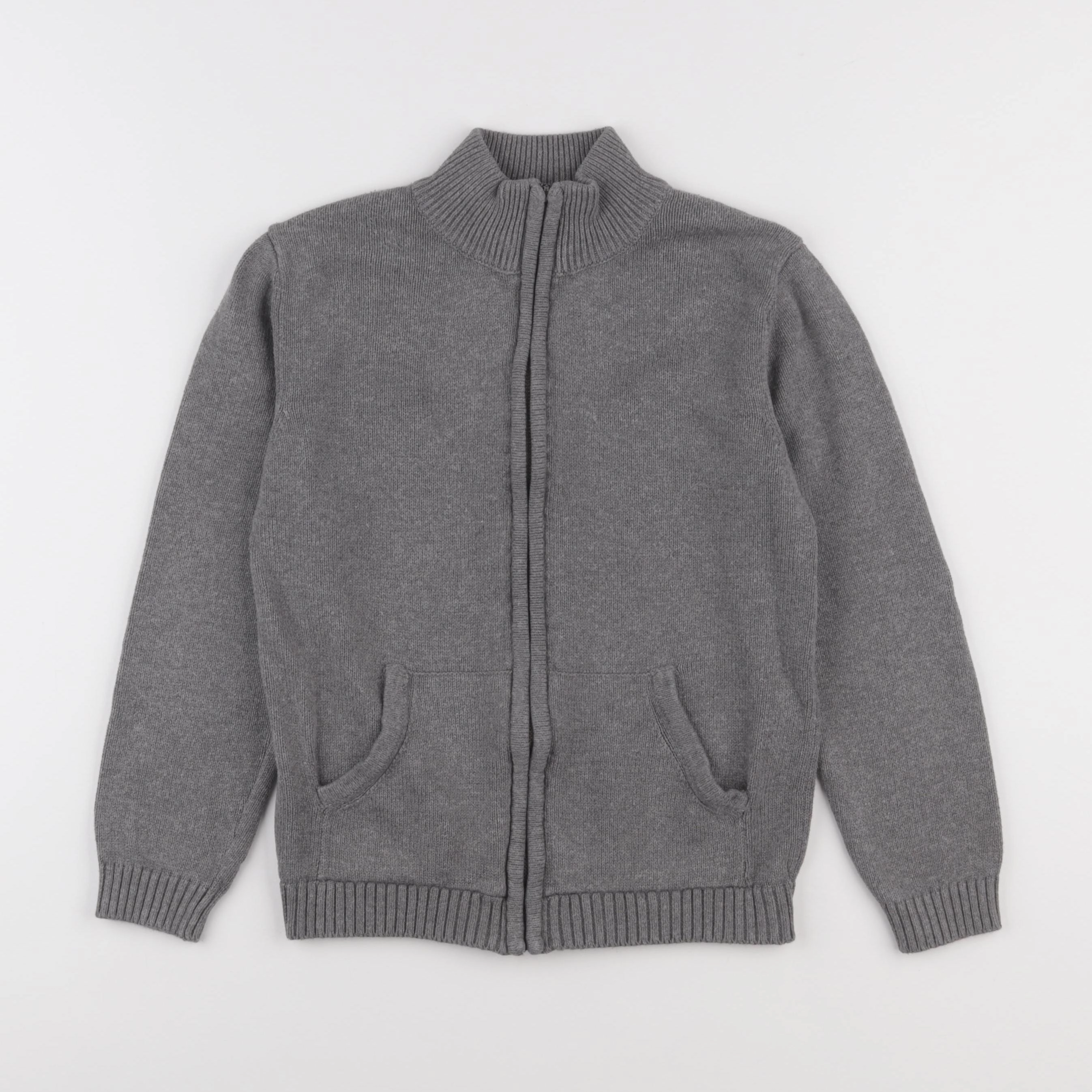 Mango - gilet gris - 9/10 ans