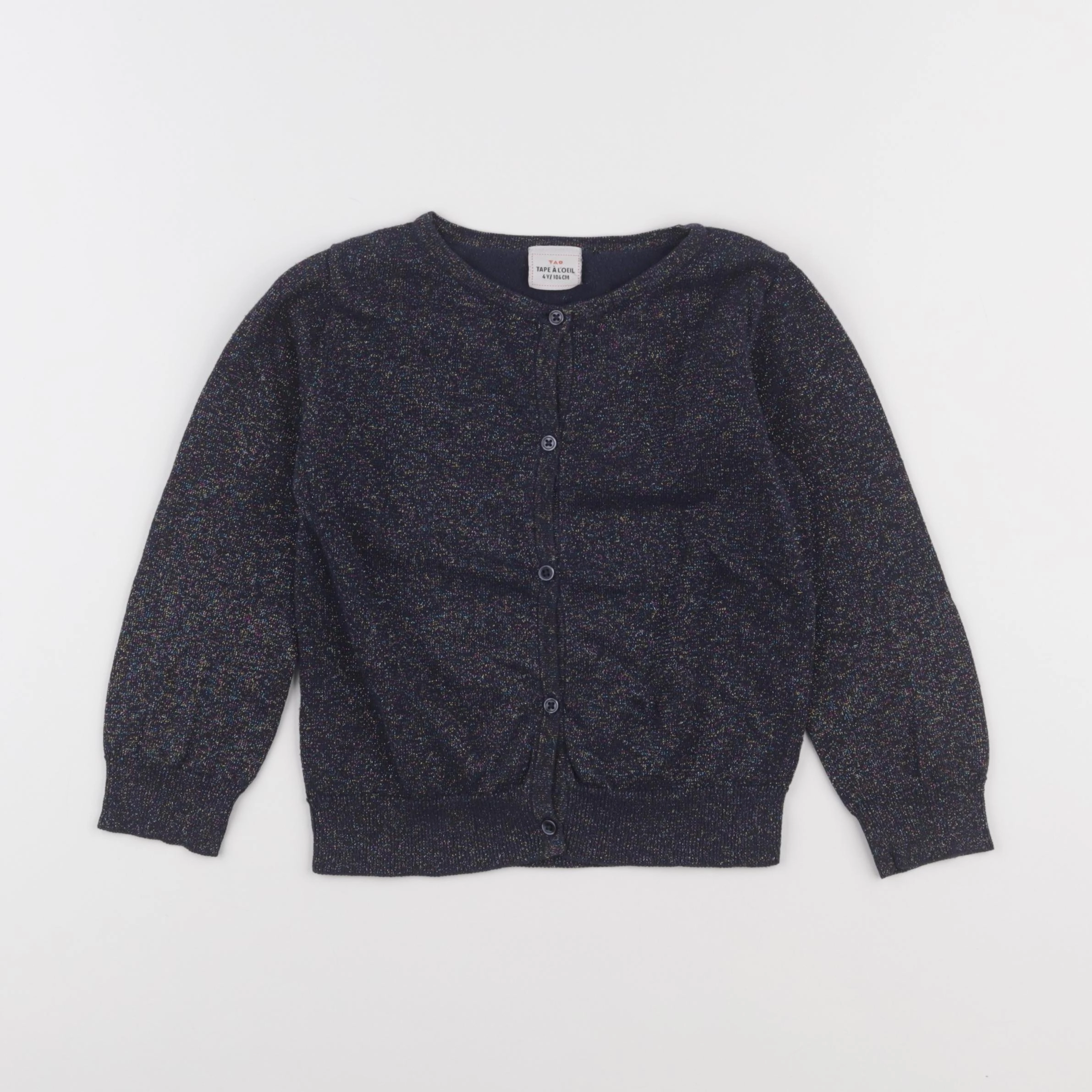 Tape à l'oeil - gilet multicolore - 4 ans