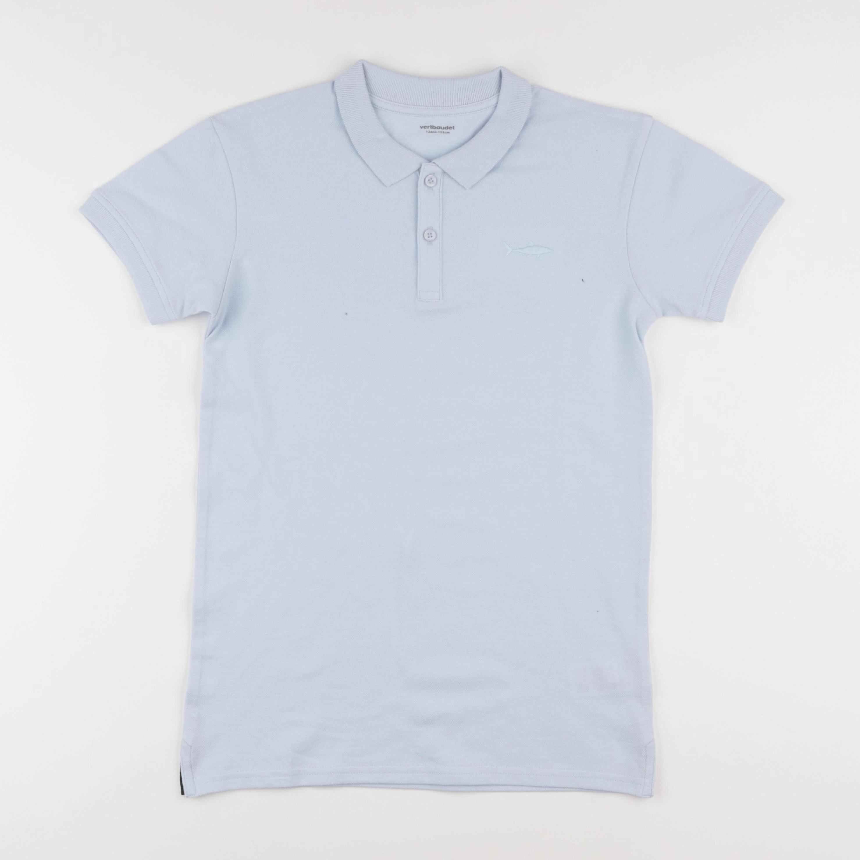 Vertbaudet - polo bleu - 12 ans