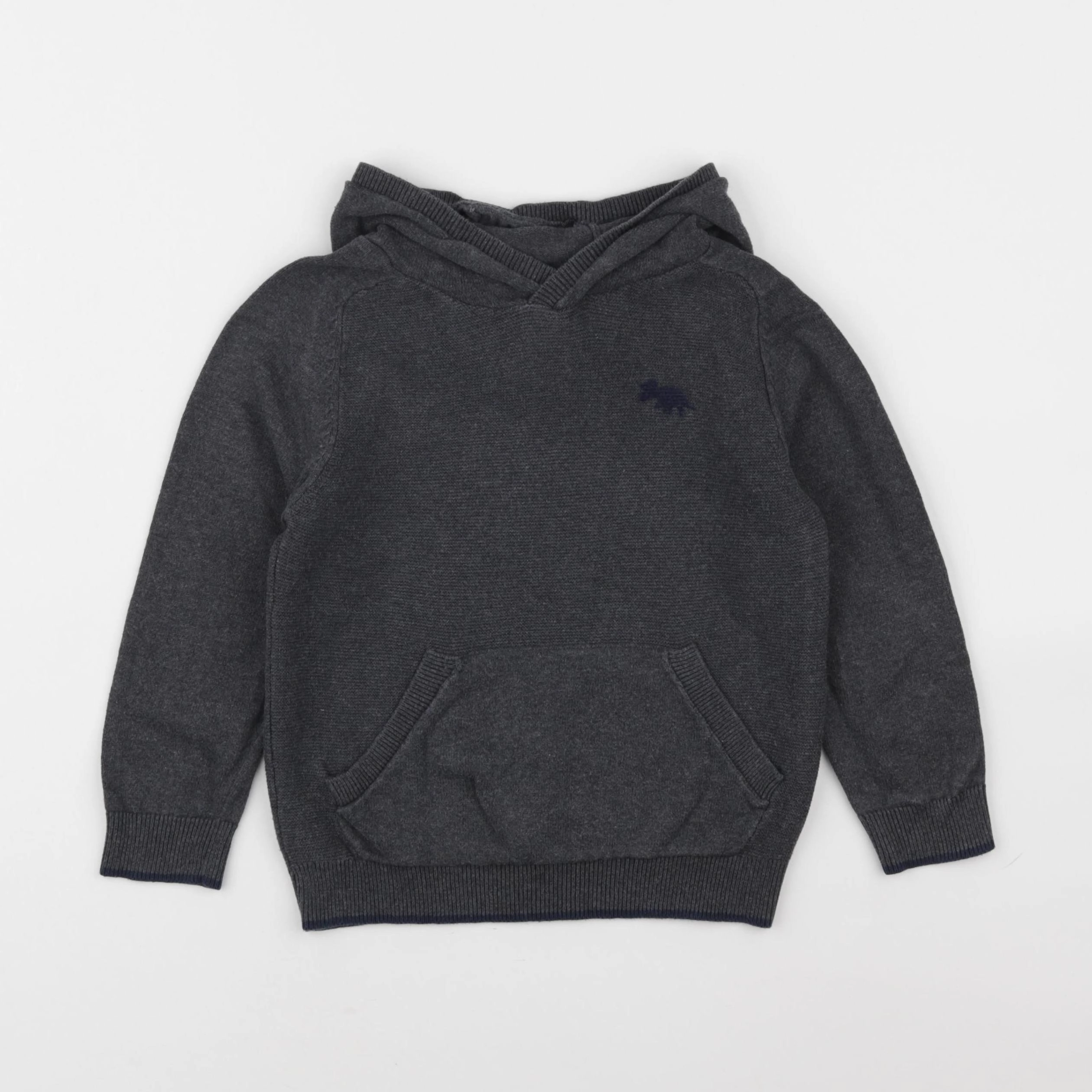 Vertbaudet - pull gris - 5 ans