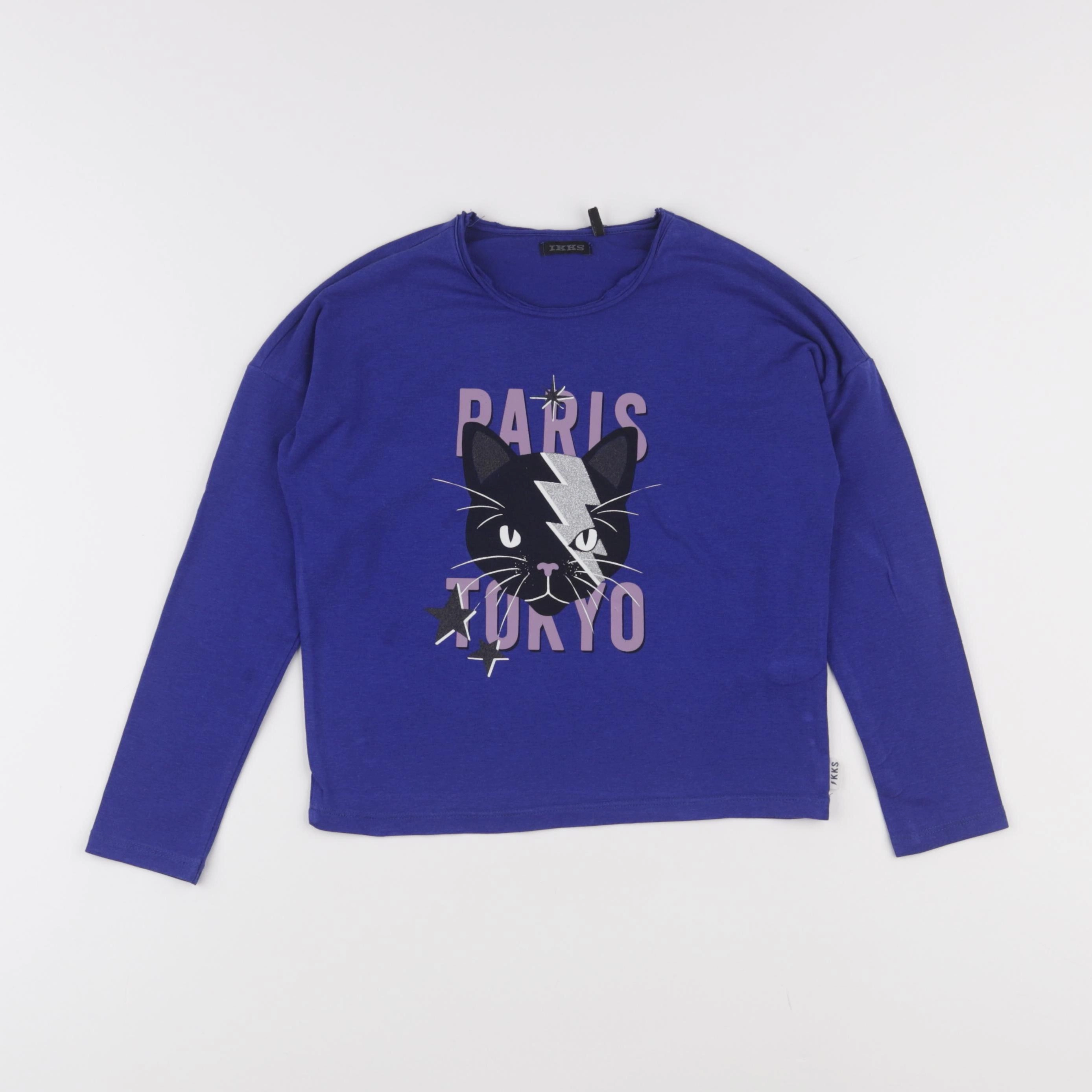 IKKS - tee-shirt bleu - 6 ans