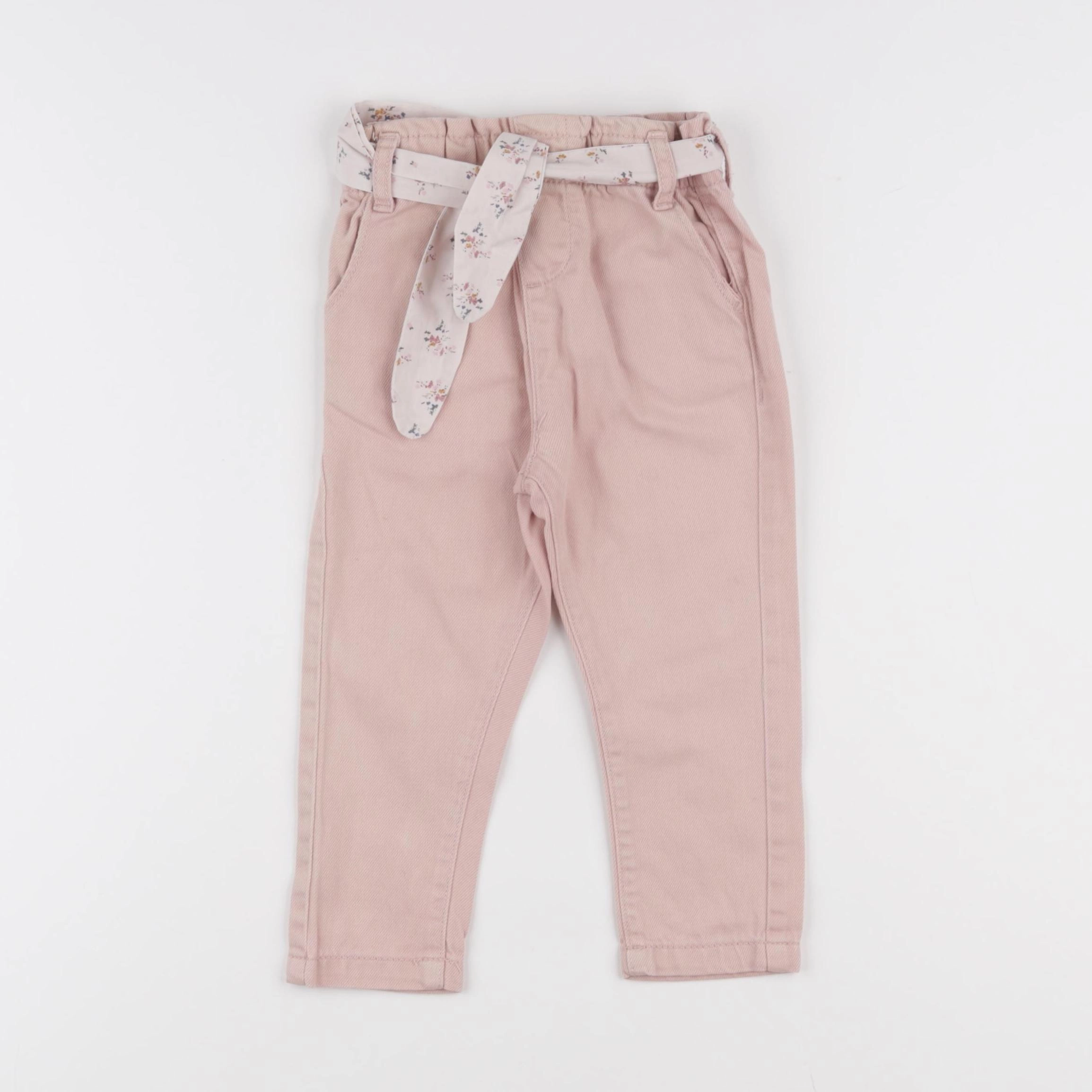 Vertbaudet - jegging rose - 18 mois