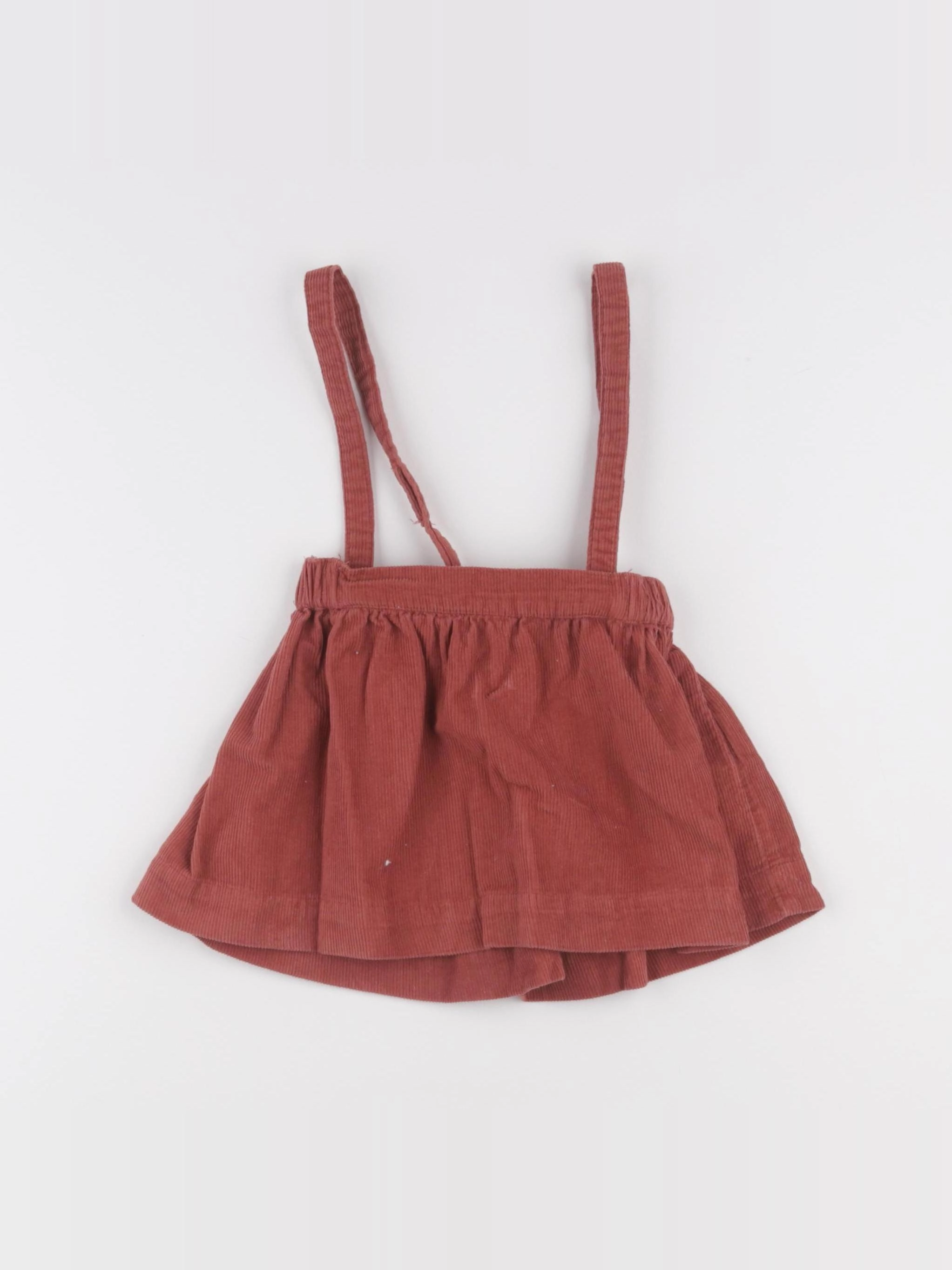Vertbaudet - jupe marron - 12 mois
