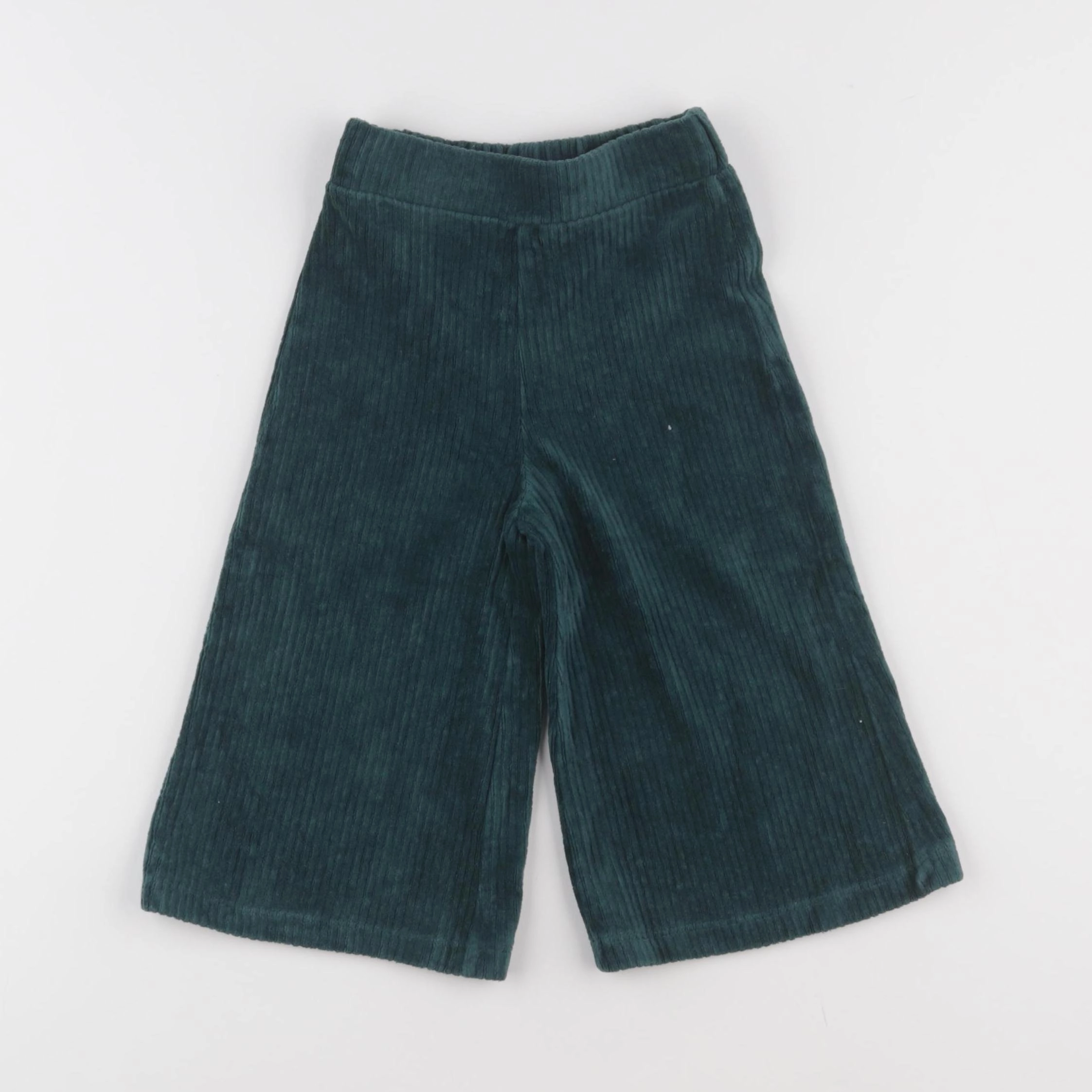 Vertbaudet - pantalon vert - 2 ans