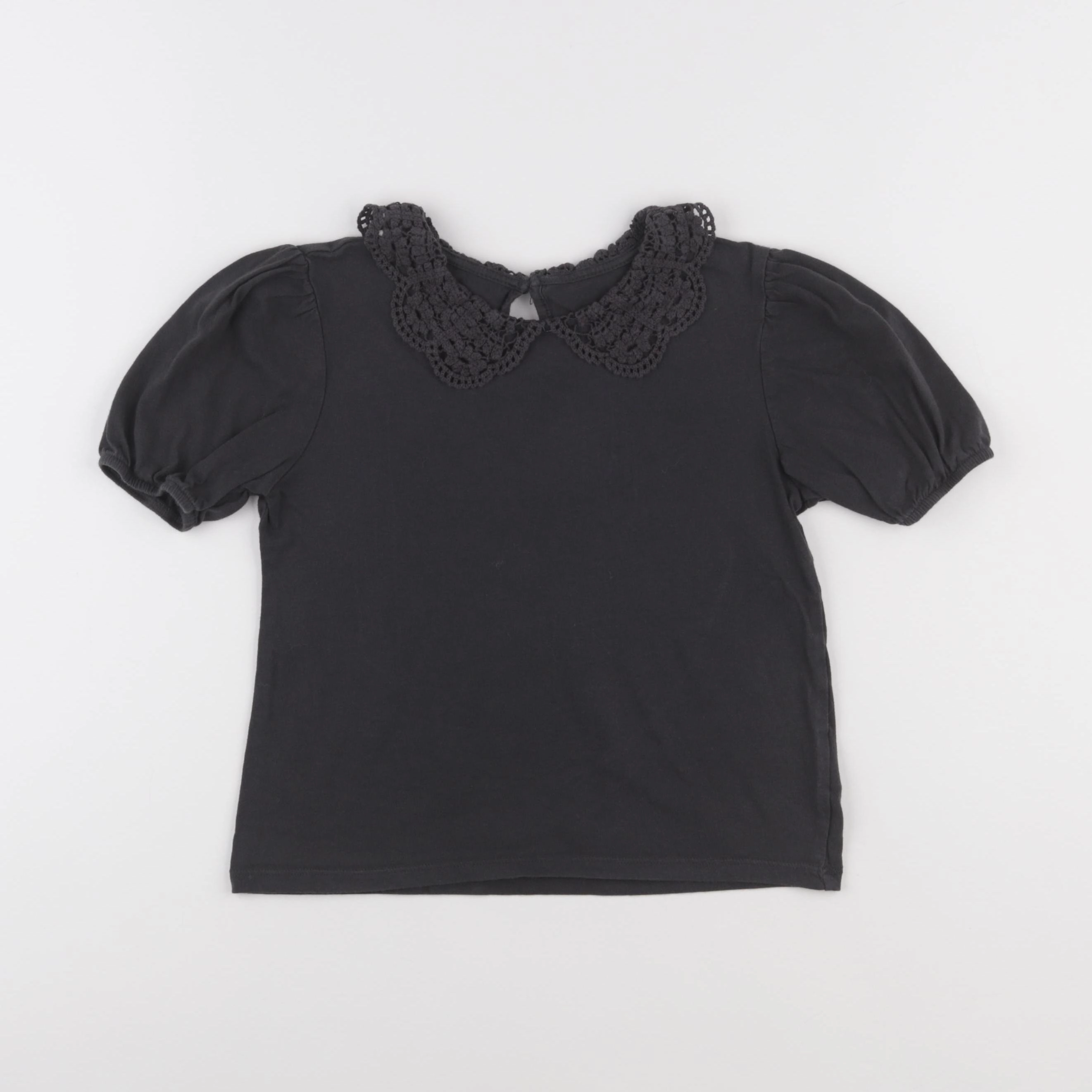 H&M - tee-shirt gris - 6/8 ans