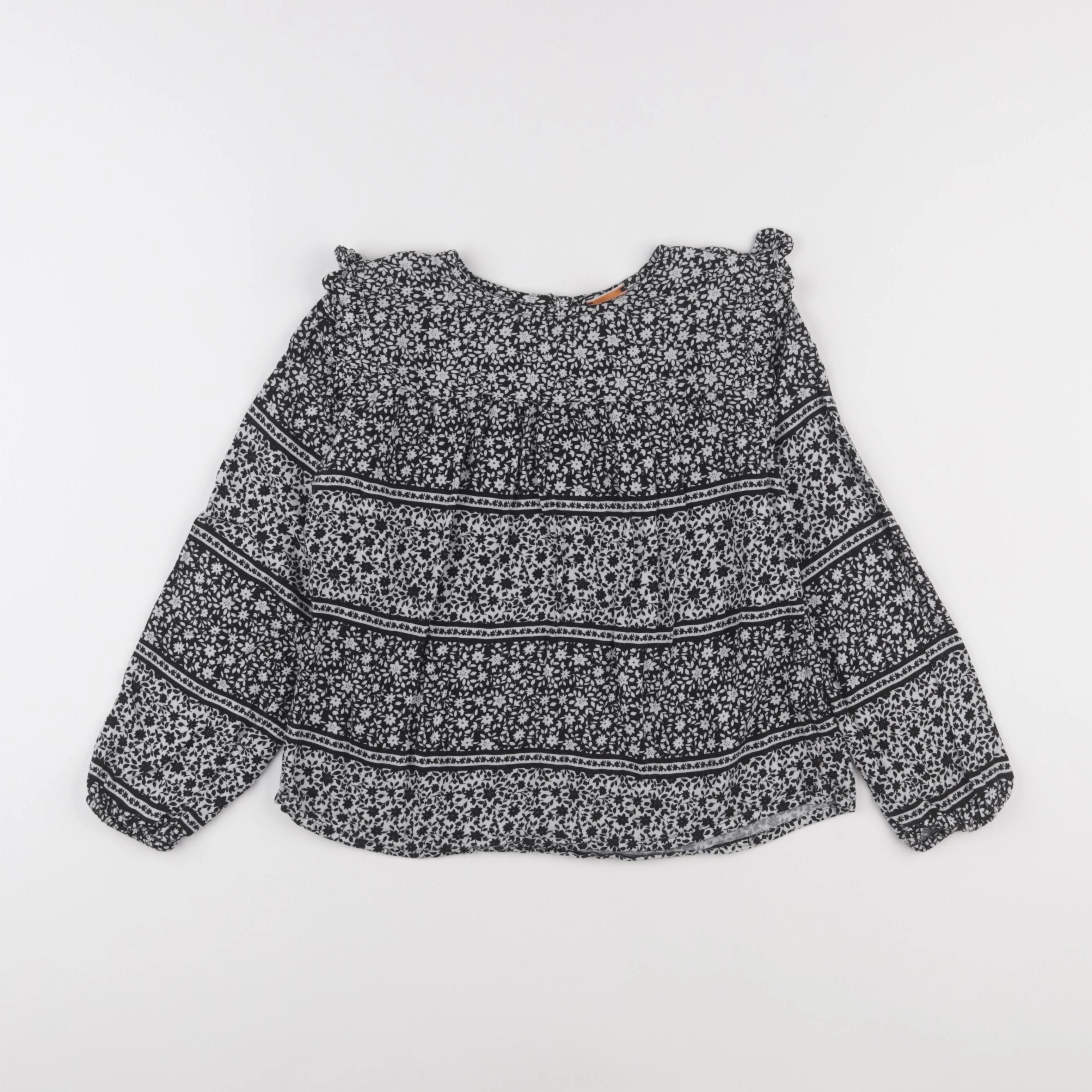 Tape à l'oeil - blouse blanc, noir - 8 ans
