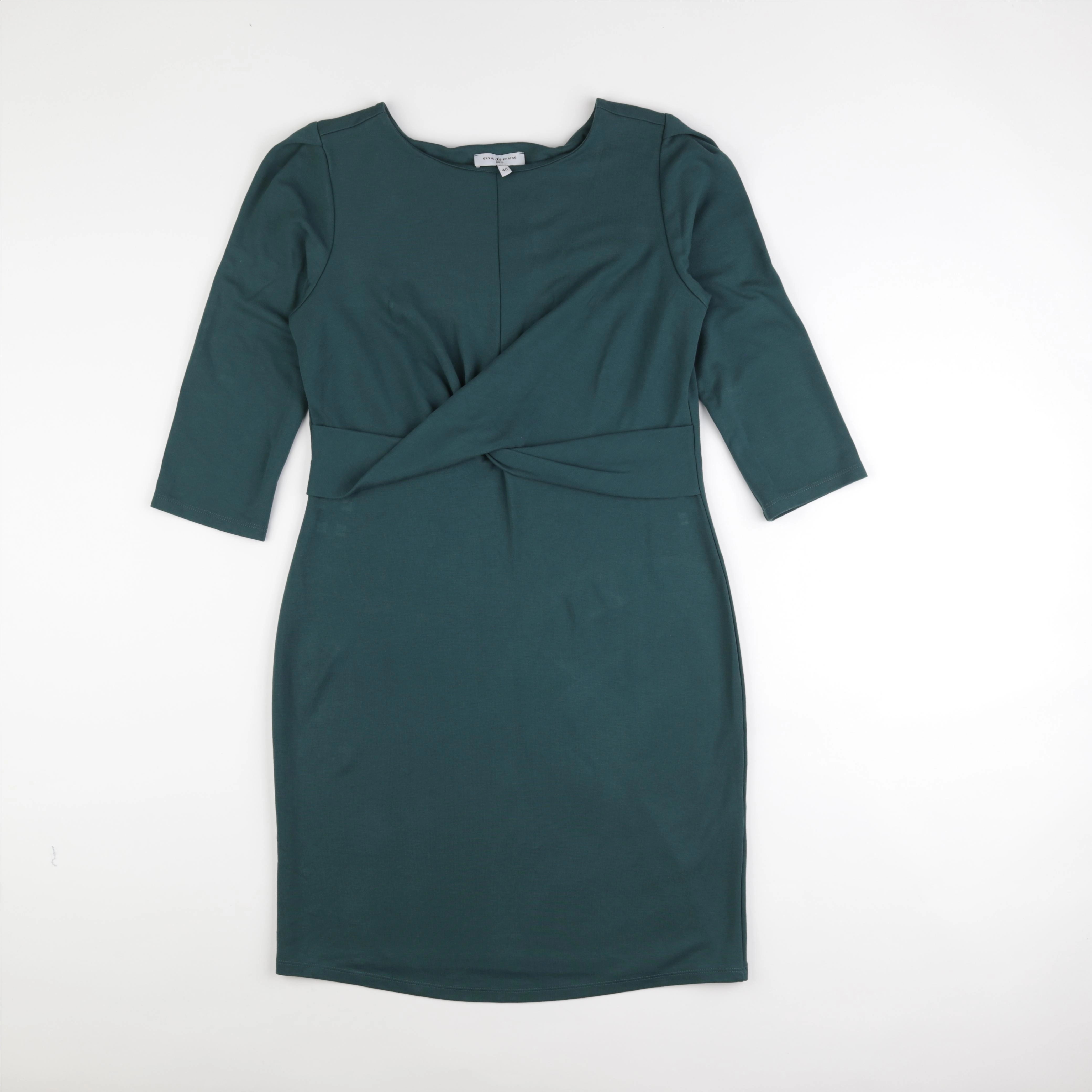 Envie de fraise - robe grossesse vert - 40