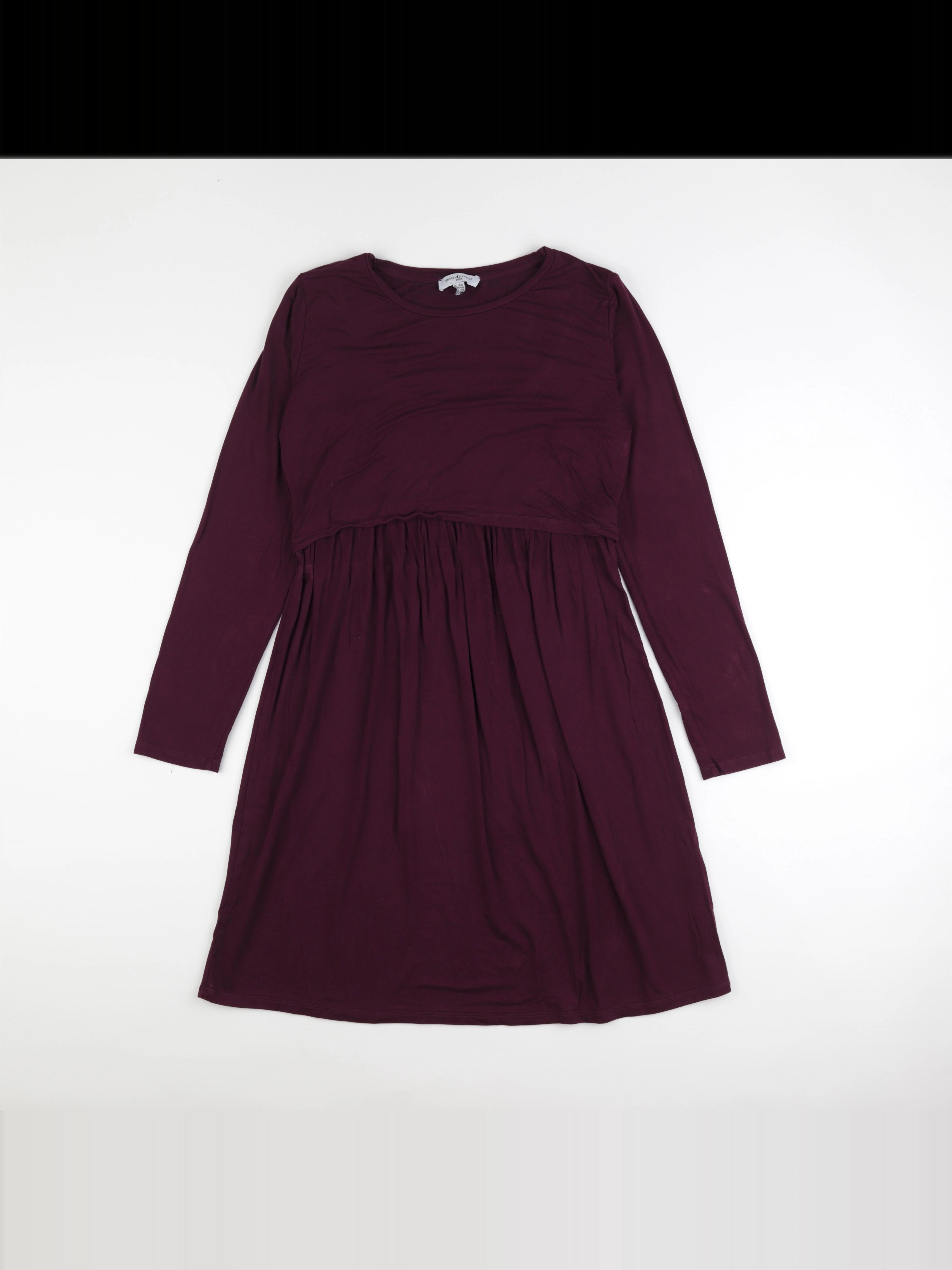 Envie de fraise - robe grossesse, allaitement rouge - 40 à 42