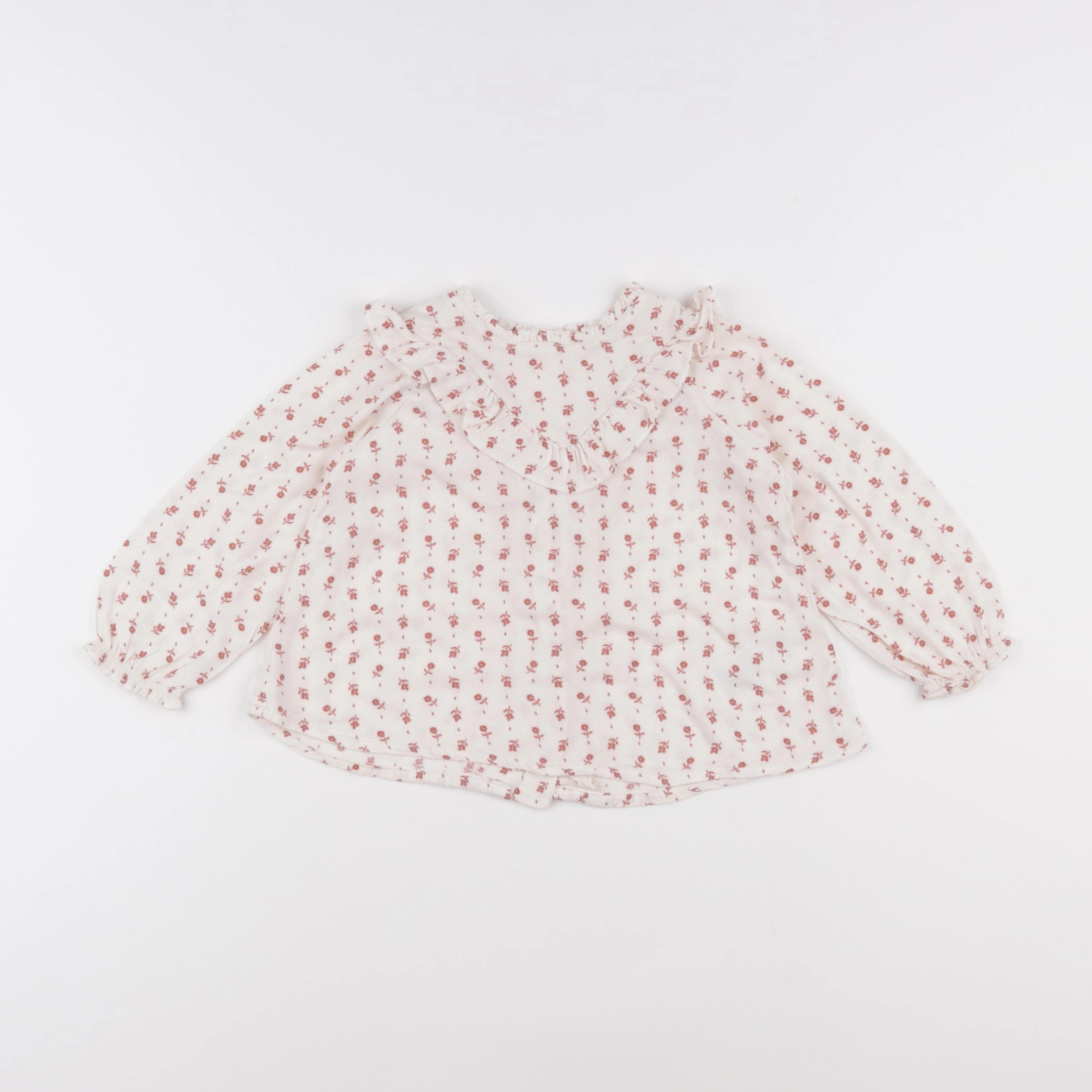 Vertbaudet - blouse rose - 24 mois