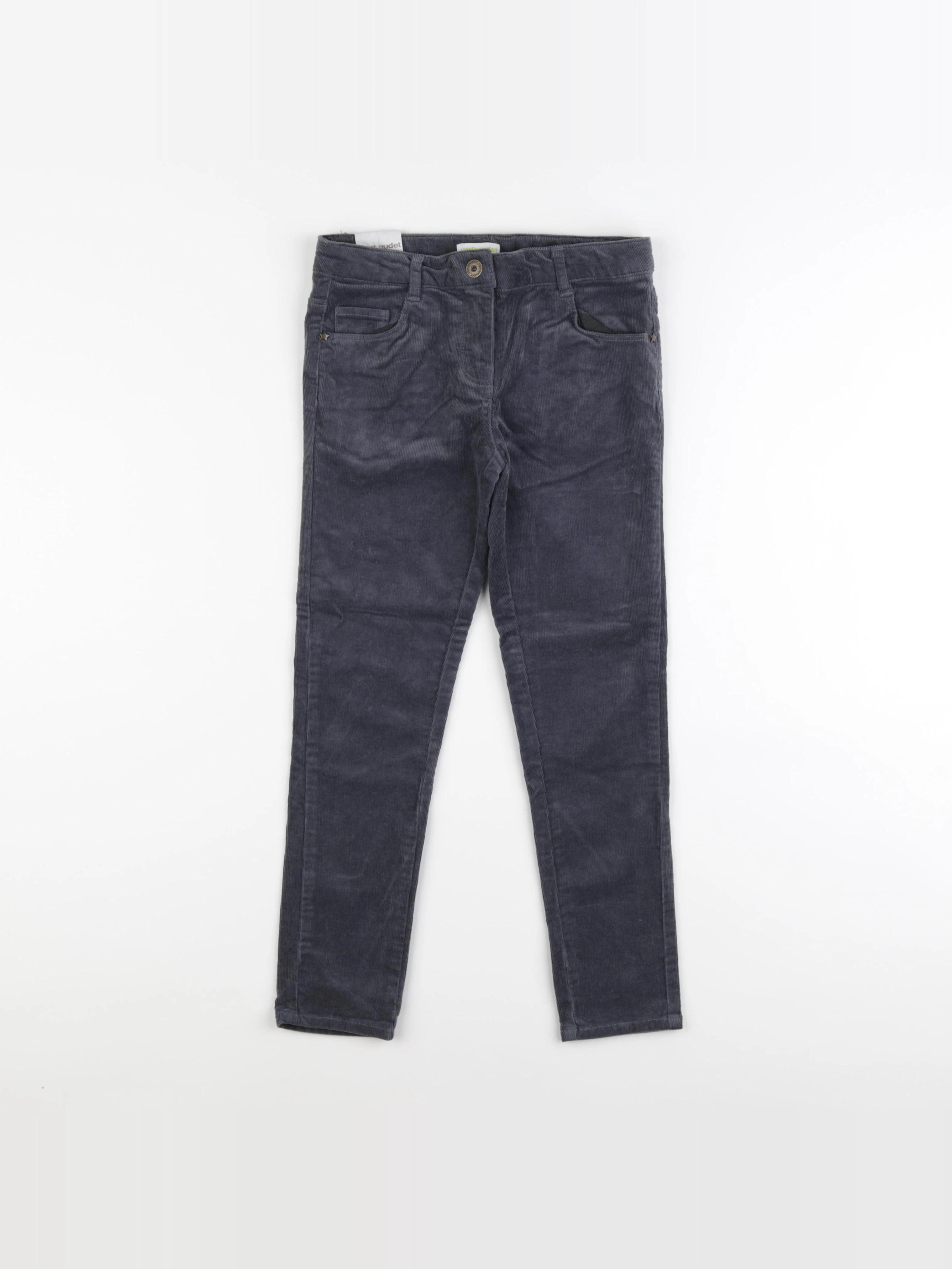 Vertbaudet - pantalon bleu - 8 ans