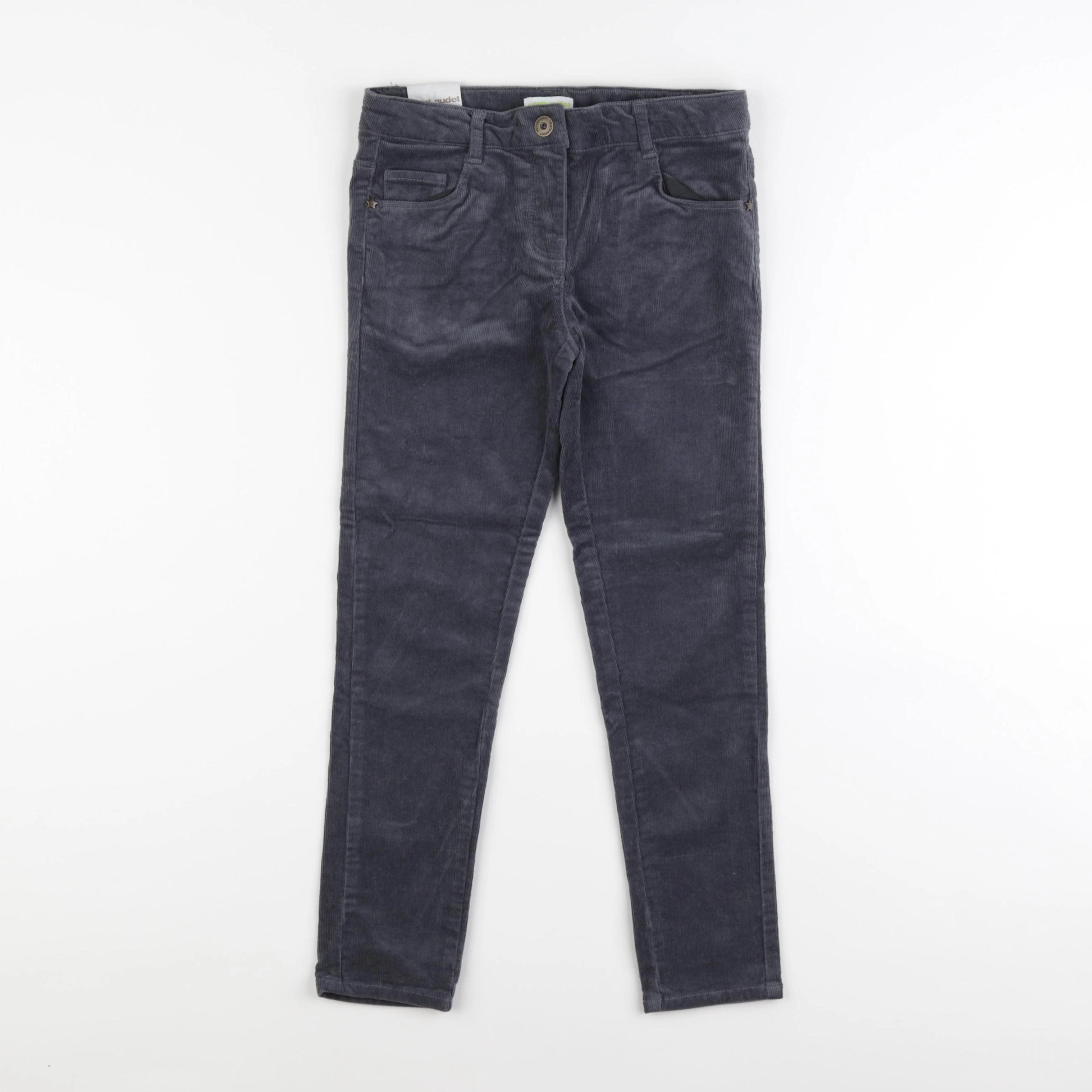 Vertbaudet - pantalon bleu - 8 ans