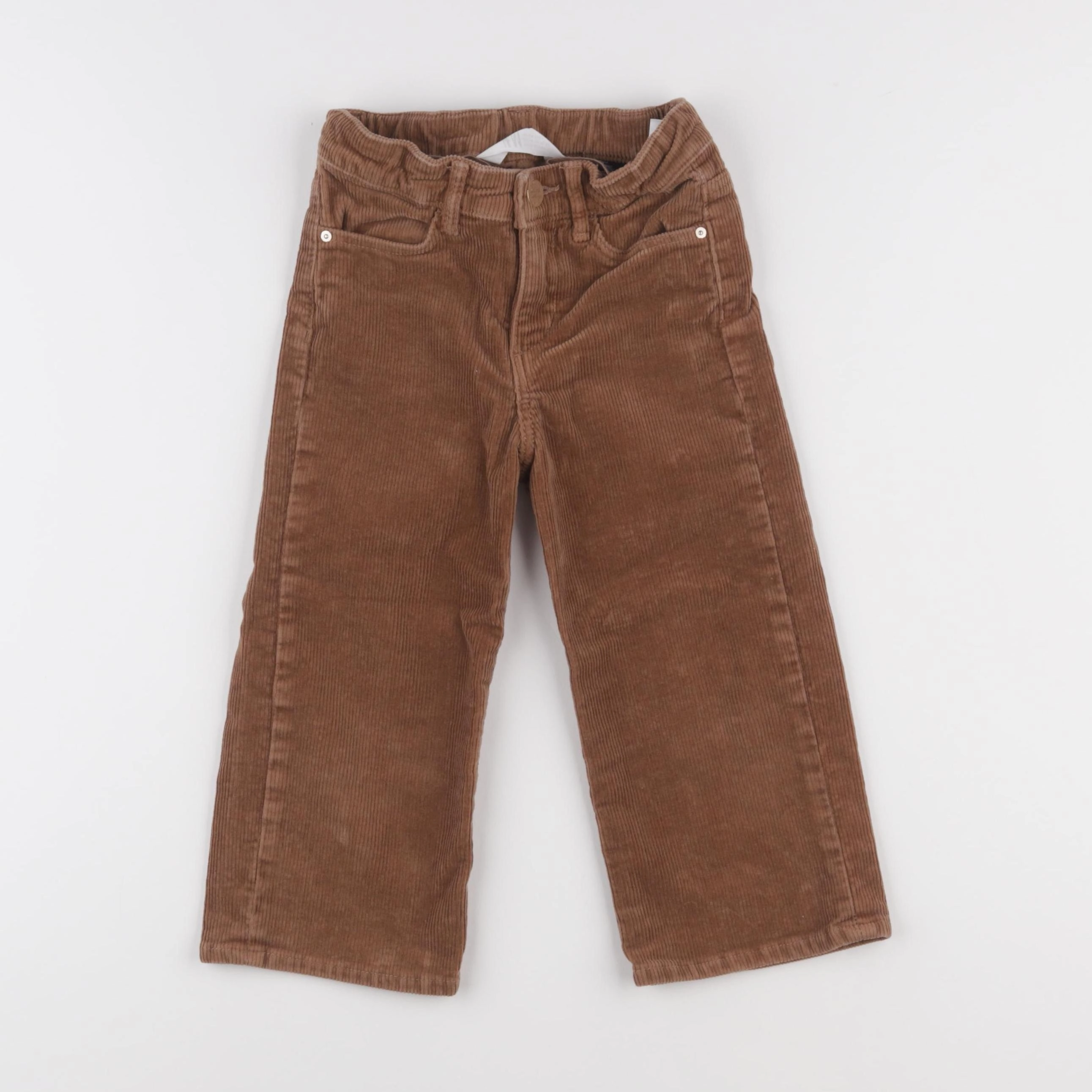 H&M - pantalon marron - 3/4 ans