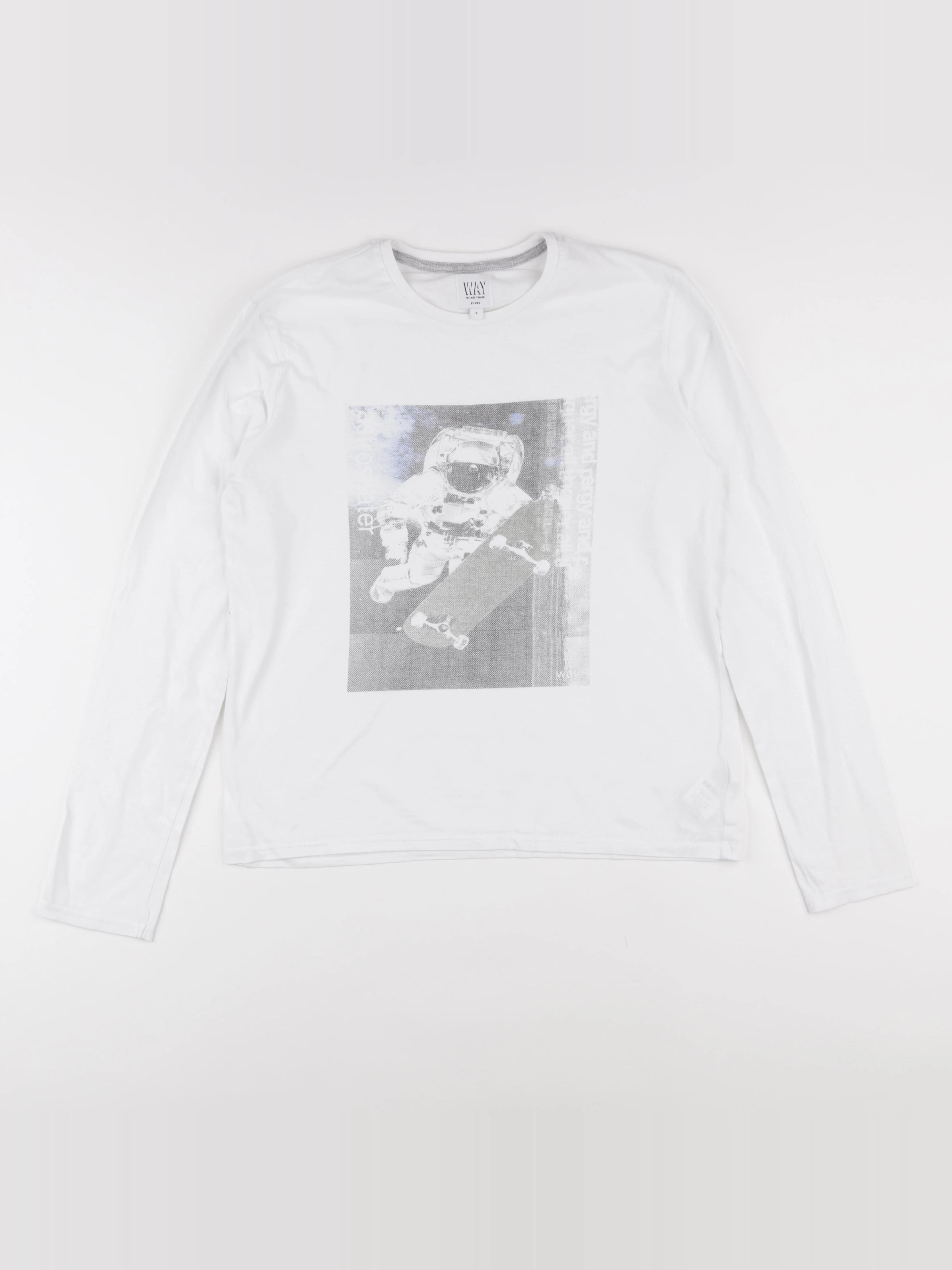 IKKS - tee-shirt blanc - 14 ans
