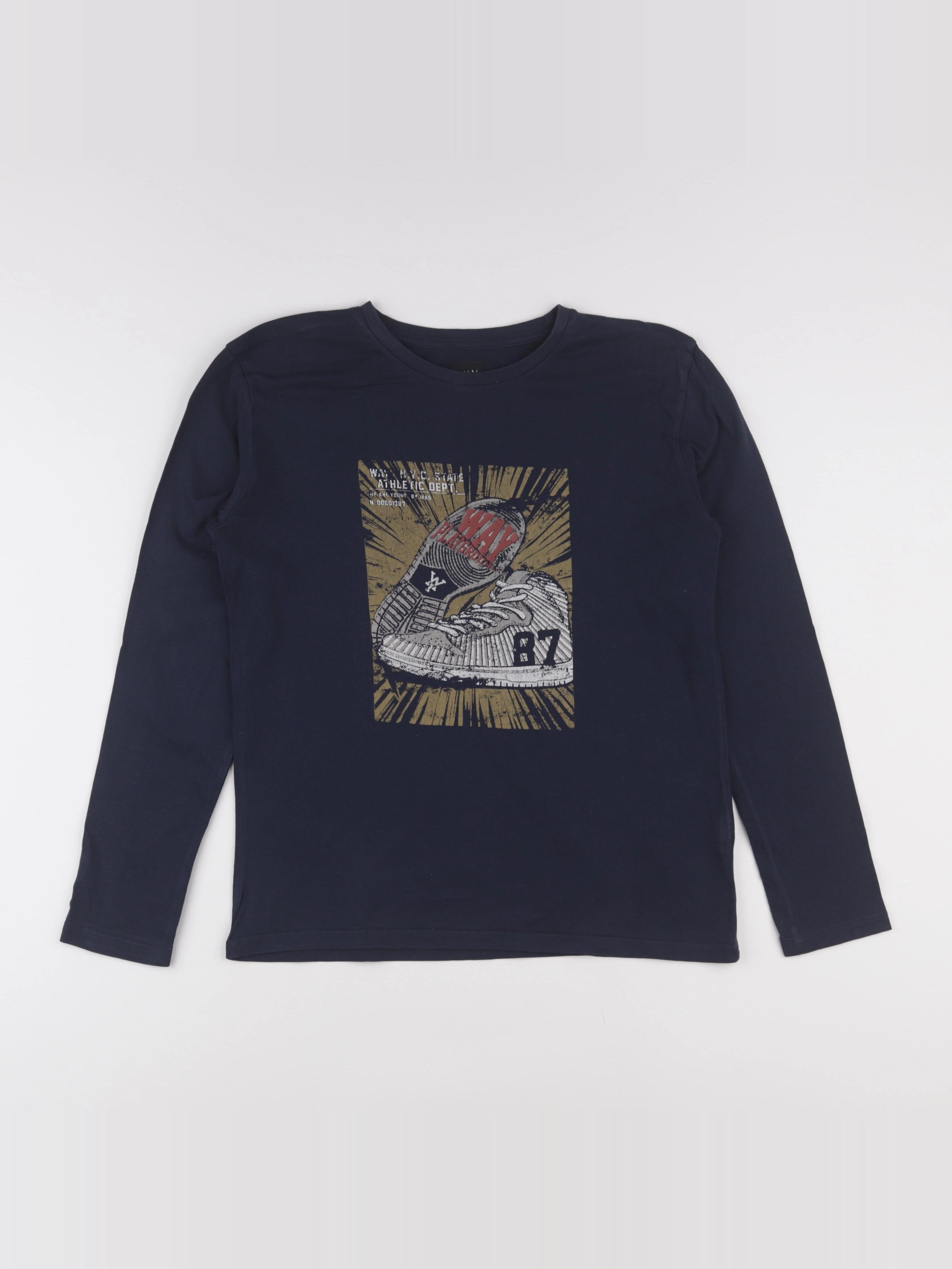 IKKS - tee-shirt bleu - 14 ans