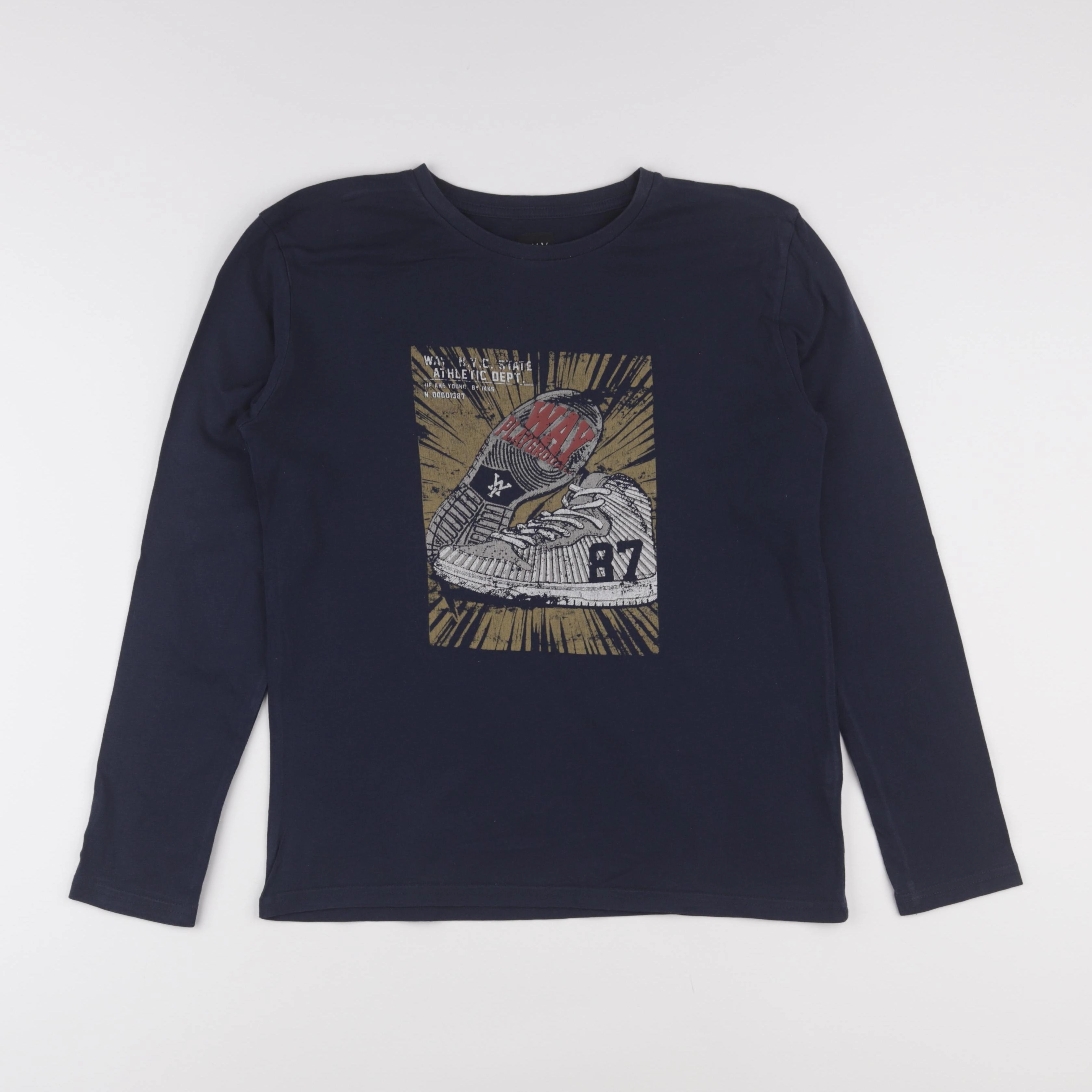 IKKS - tee-shirt bleu - 14 ans