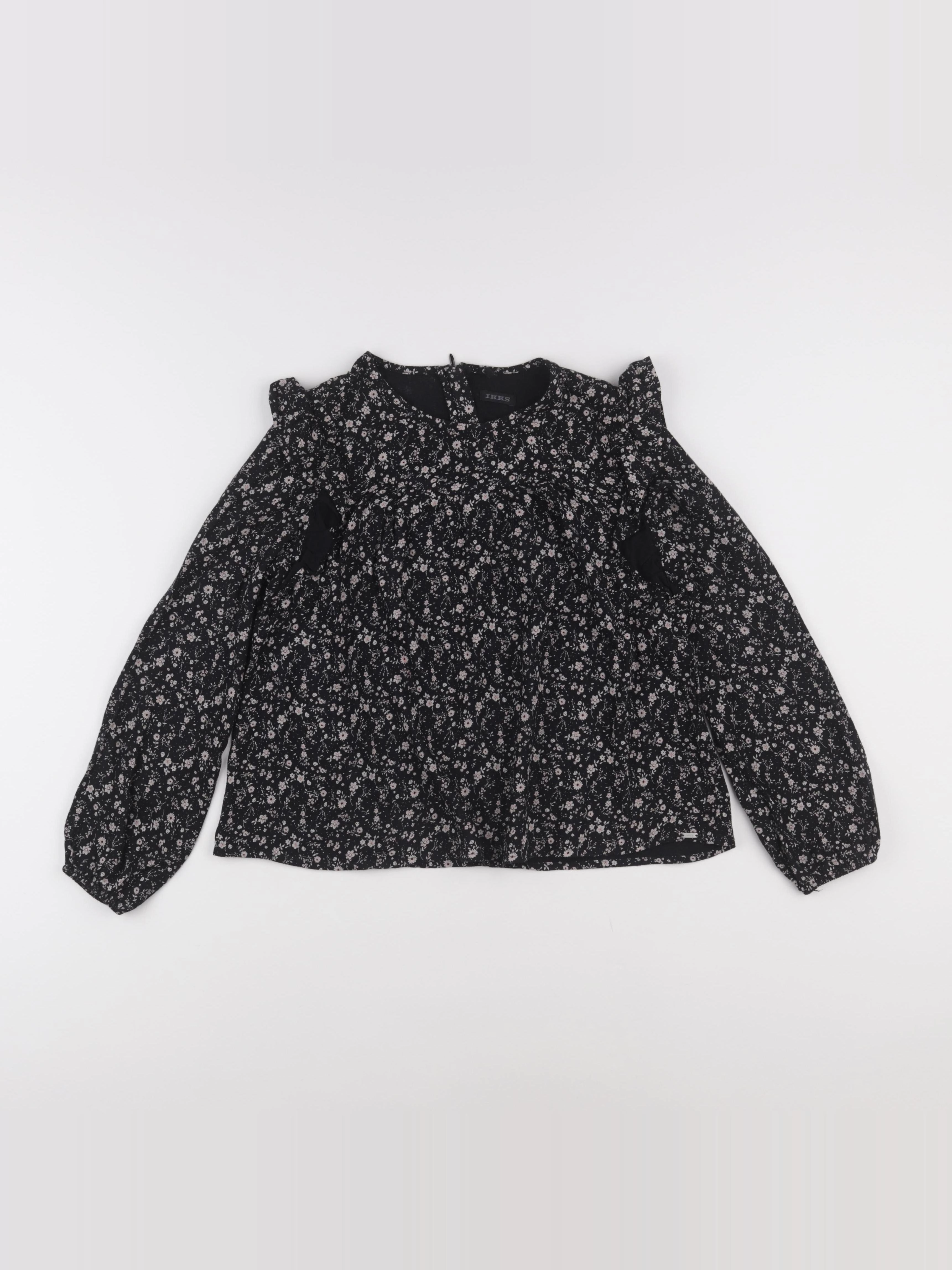 IKKS - blouse noir - 10 ans