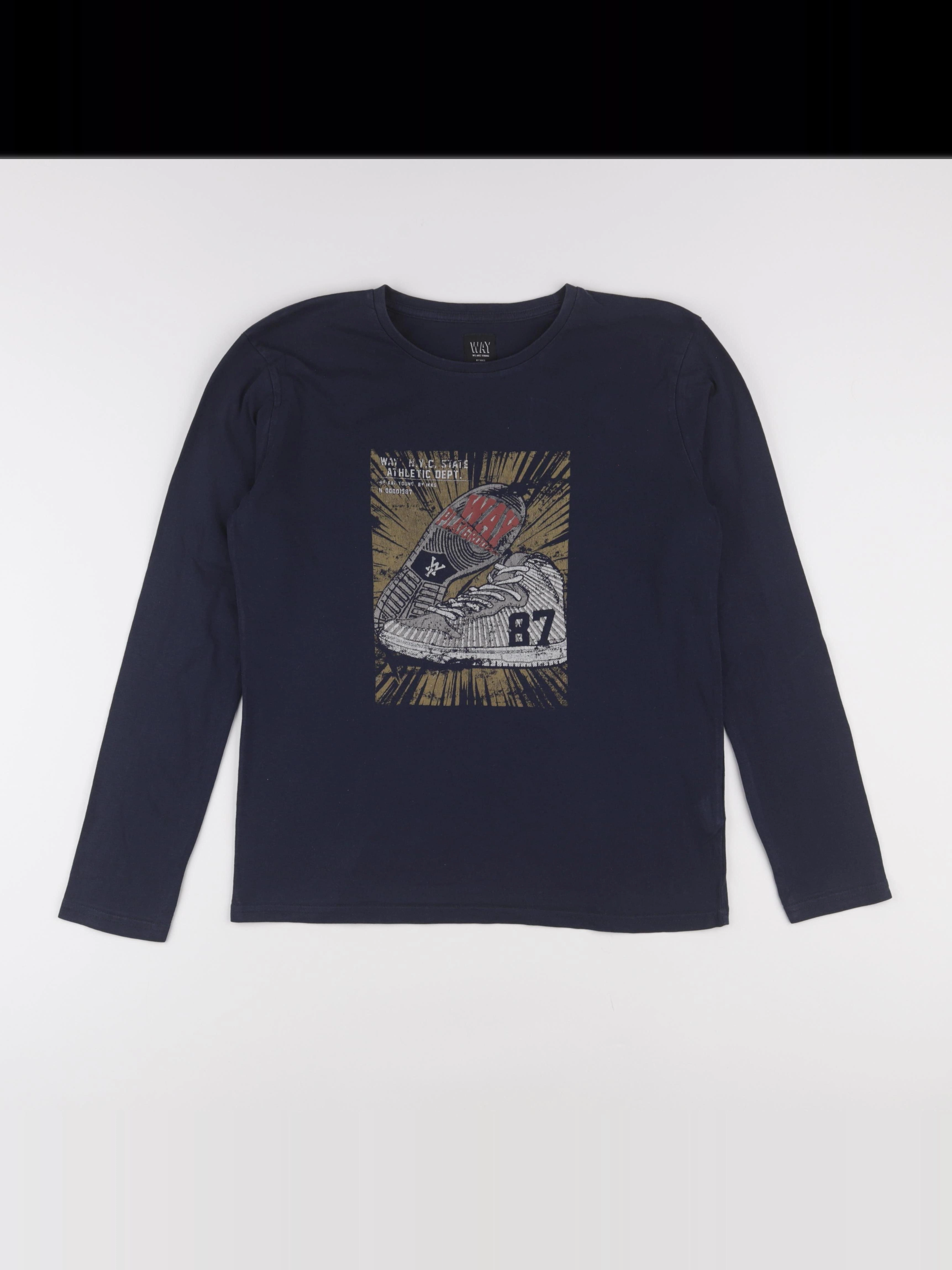 IKKS - tee-shirt bleu - 14 ans