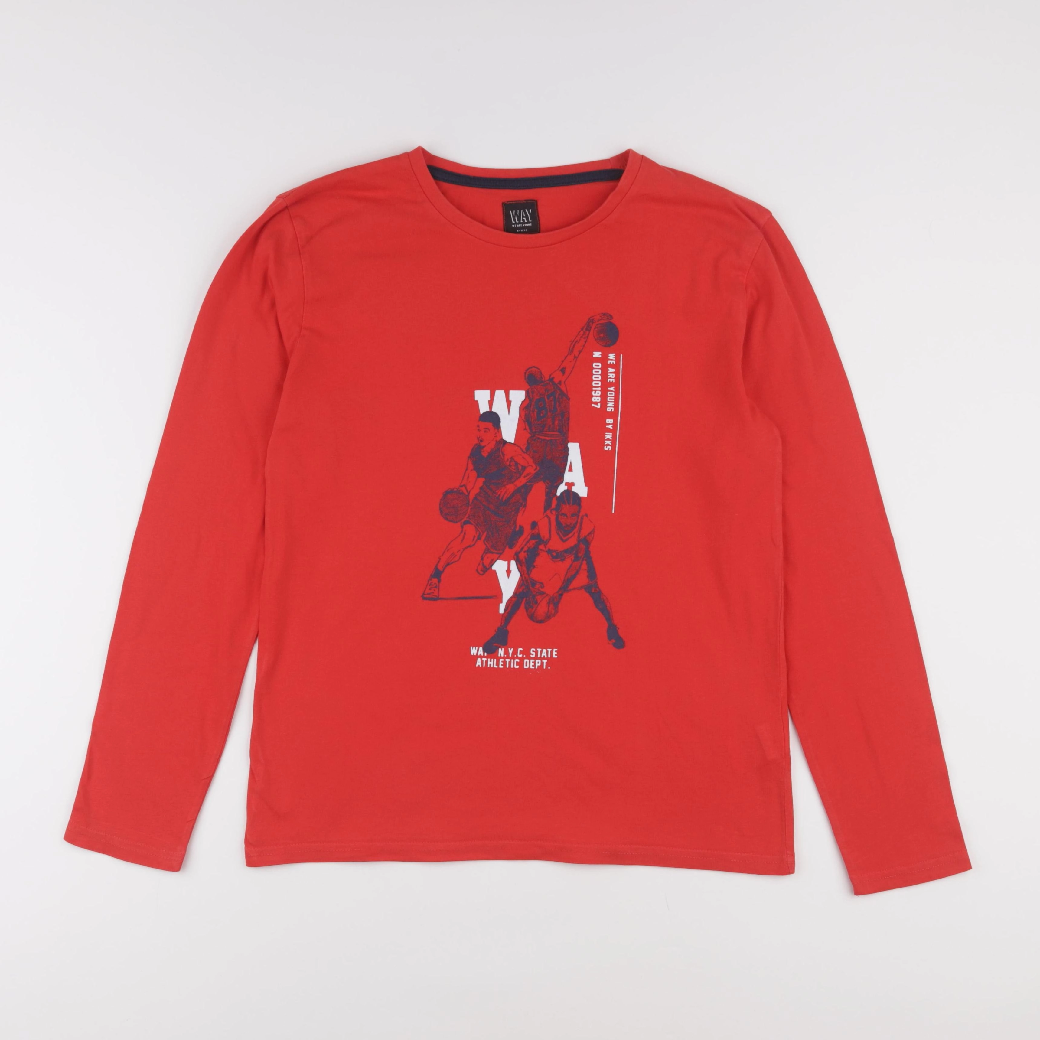 IKKS - tee-shirt rouge - 14 ans
