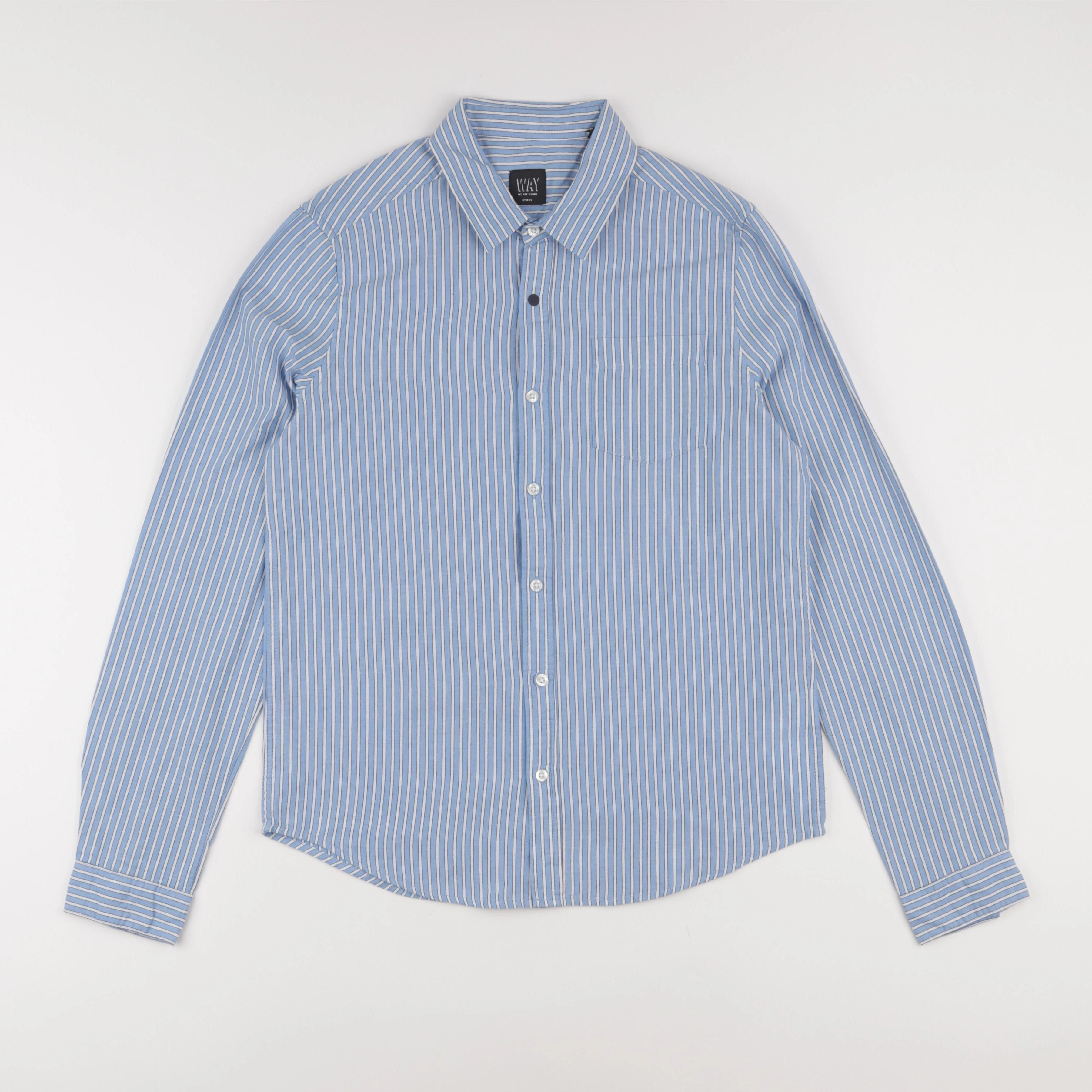 IKKS - chemise blanc, bleu - 14 ans