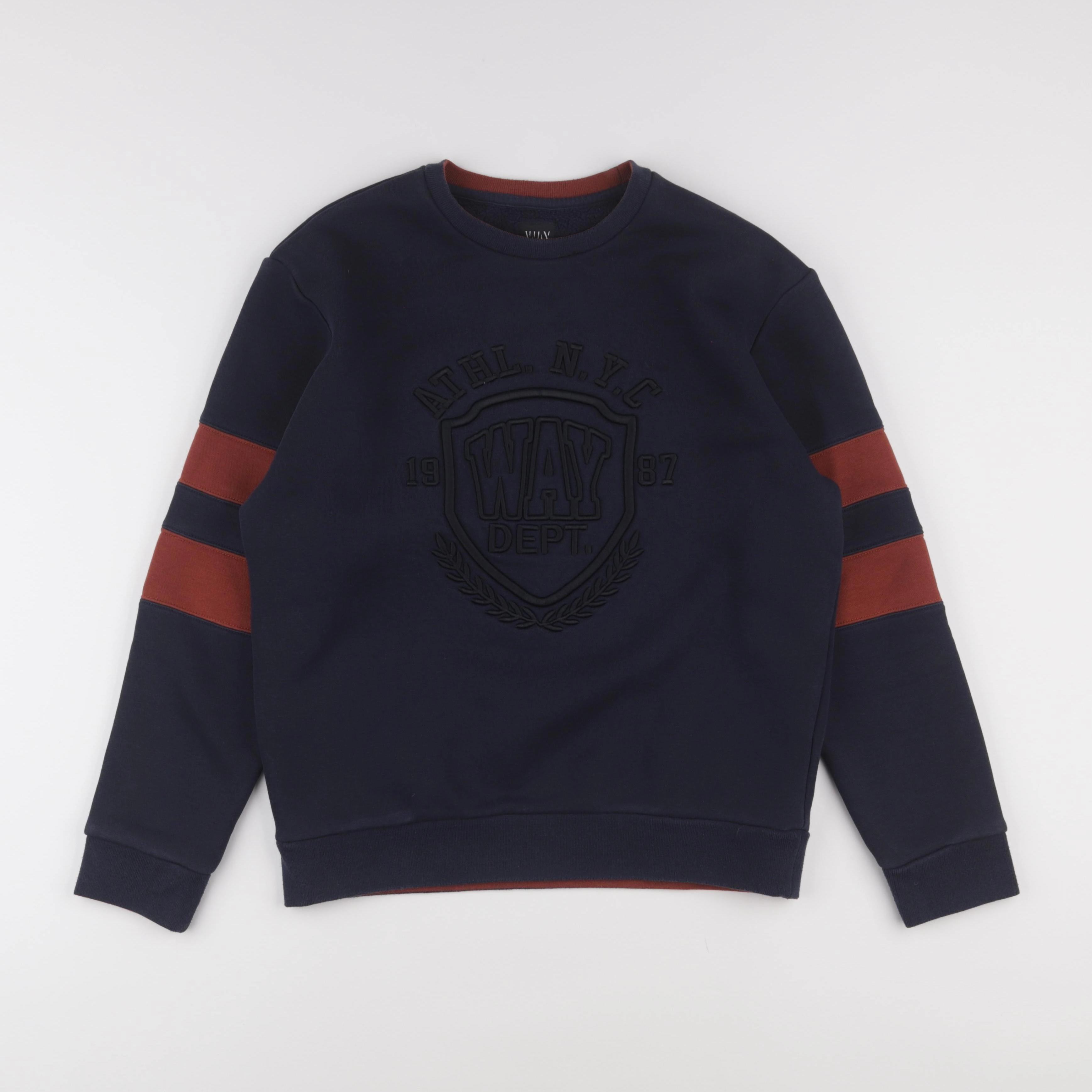 IKKS - sweat bleu - 14 ans