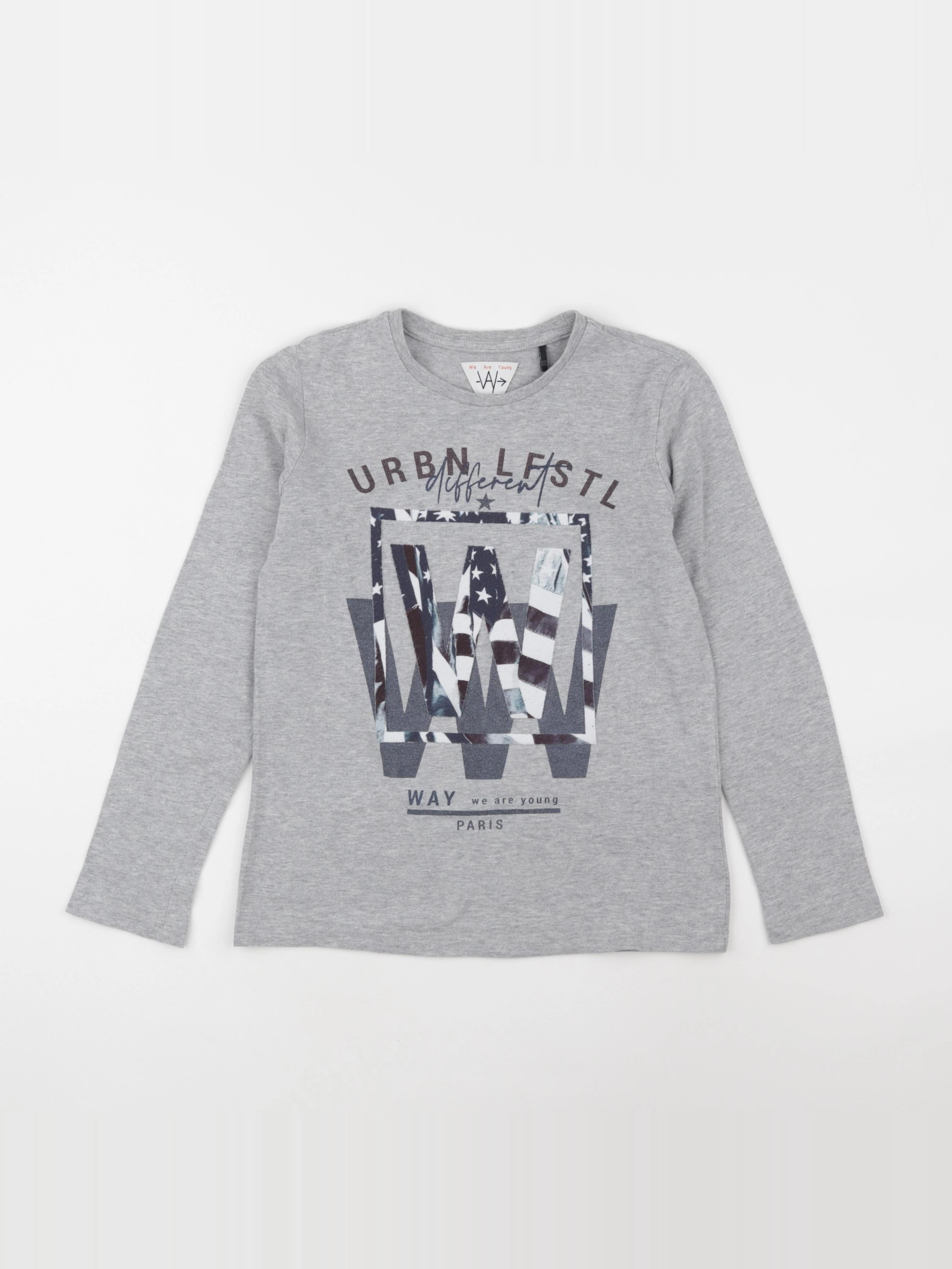 IKKS - tee-shirt gris - 10 ans