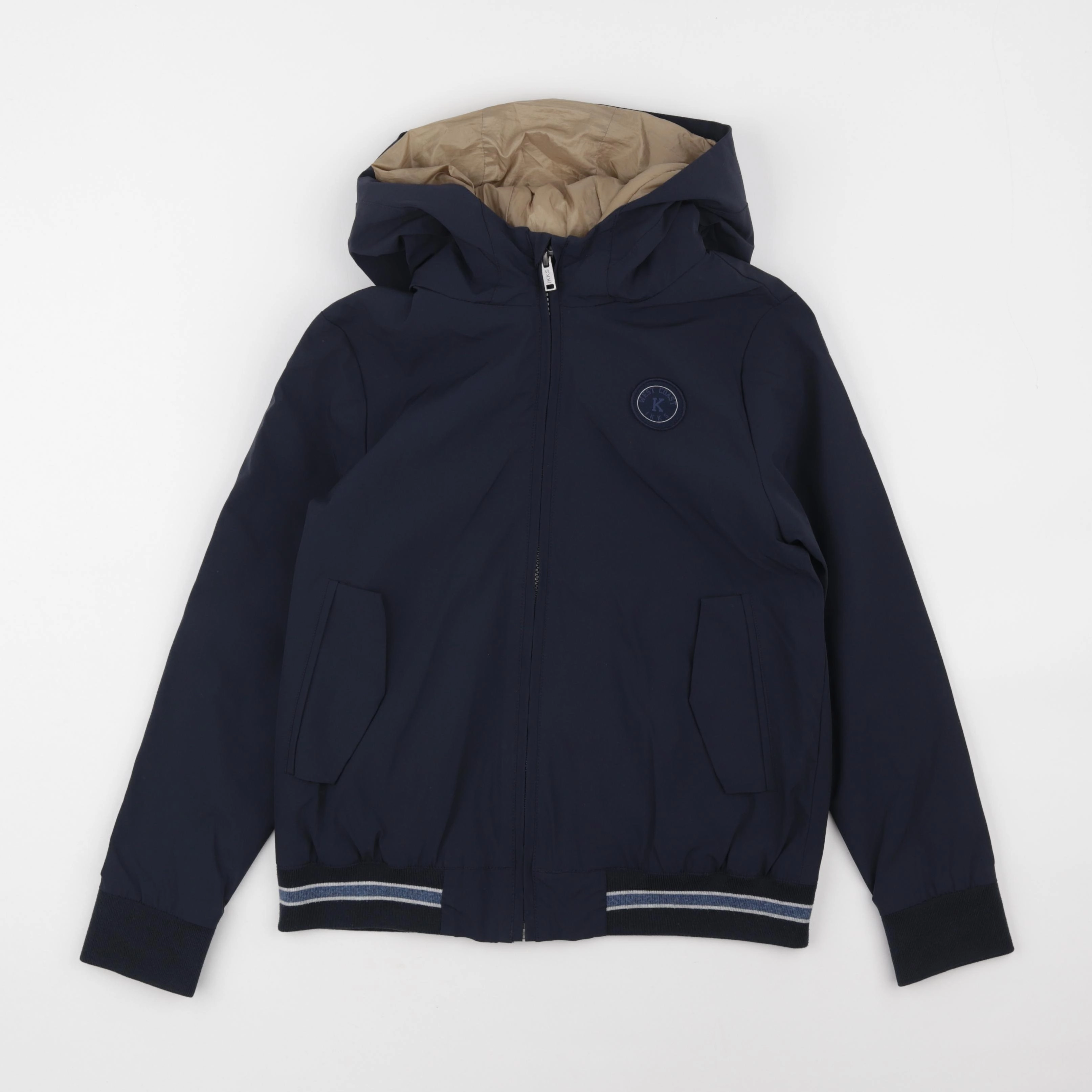 IKKS - coupe-vent bleu - 10 ans