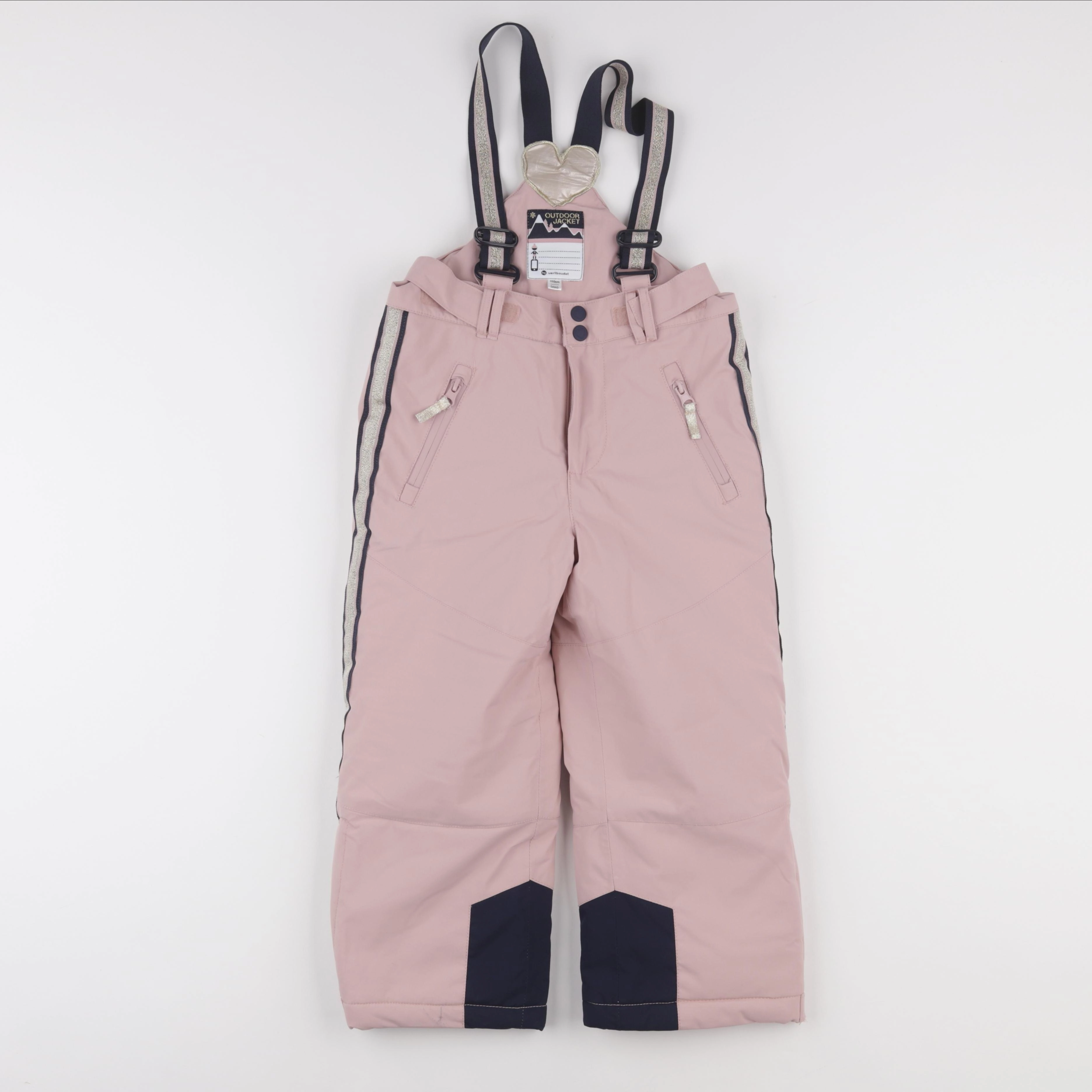 Vertbaudet - pantalon de ski rose - 5 ans