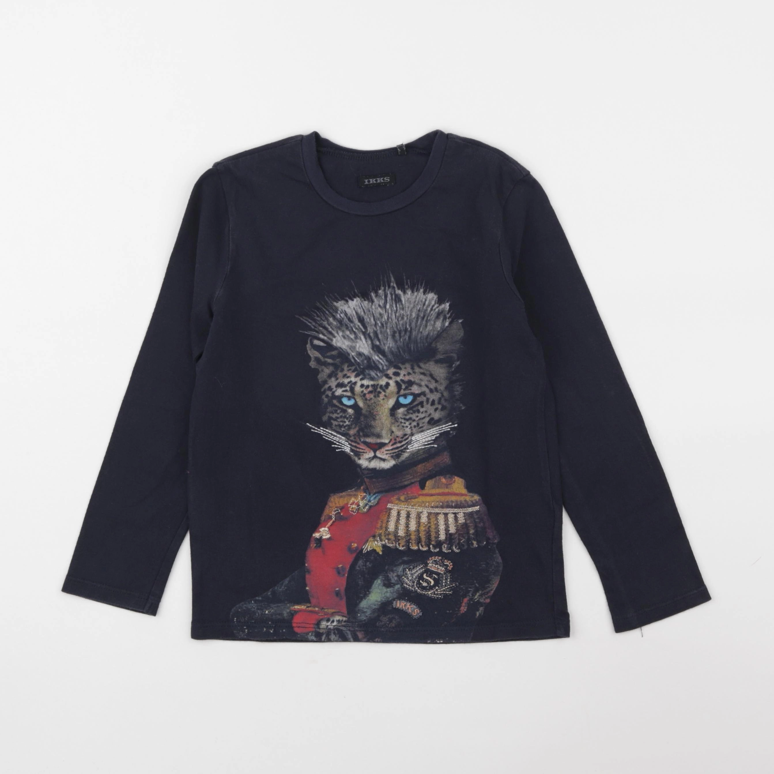IKKS - tee-shirt bleu - 6 ans