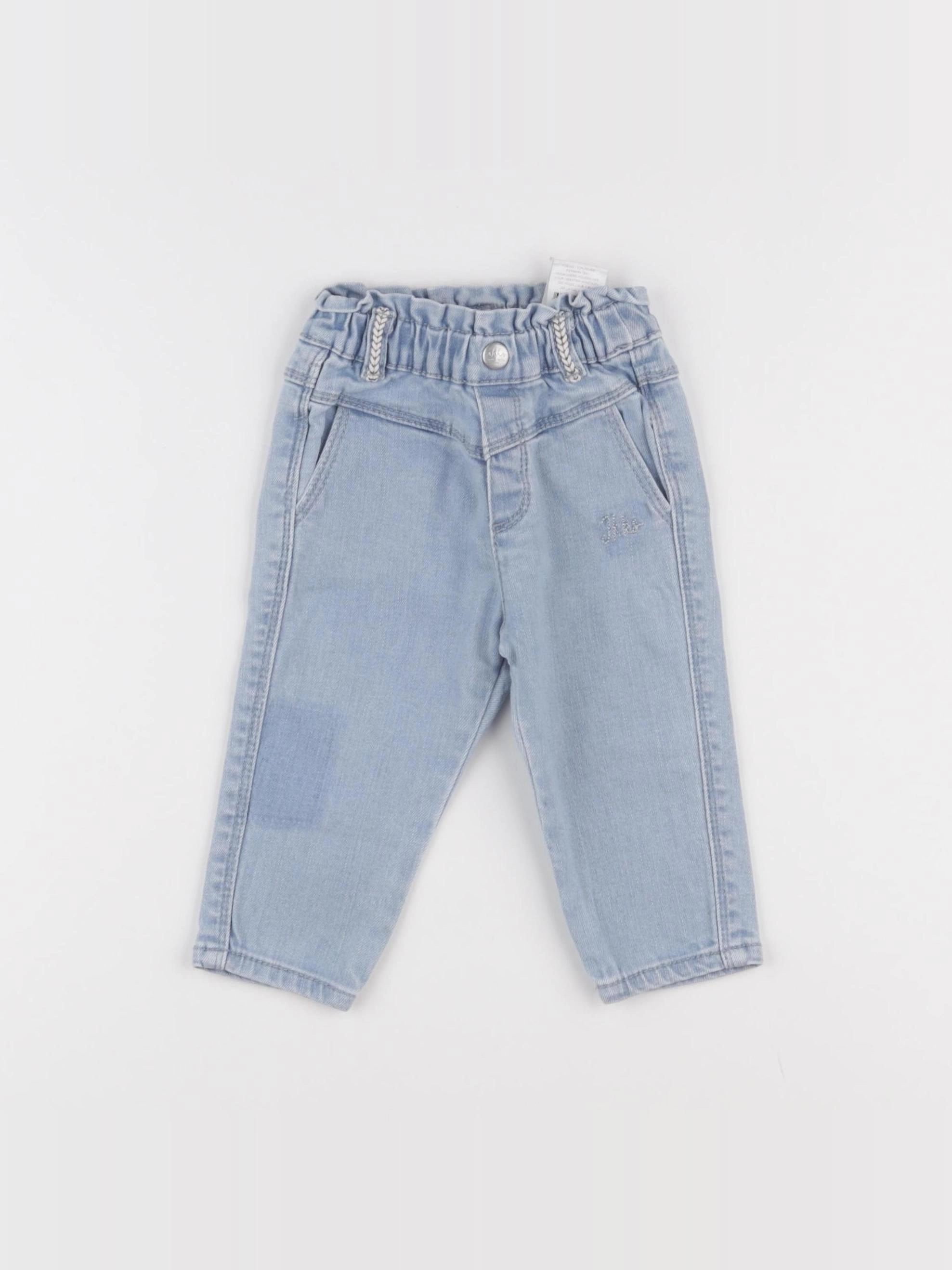 IKKS - jean bleu - 6 mois