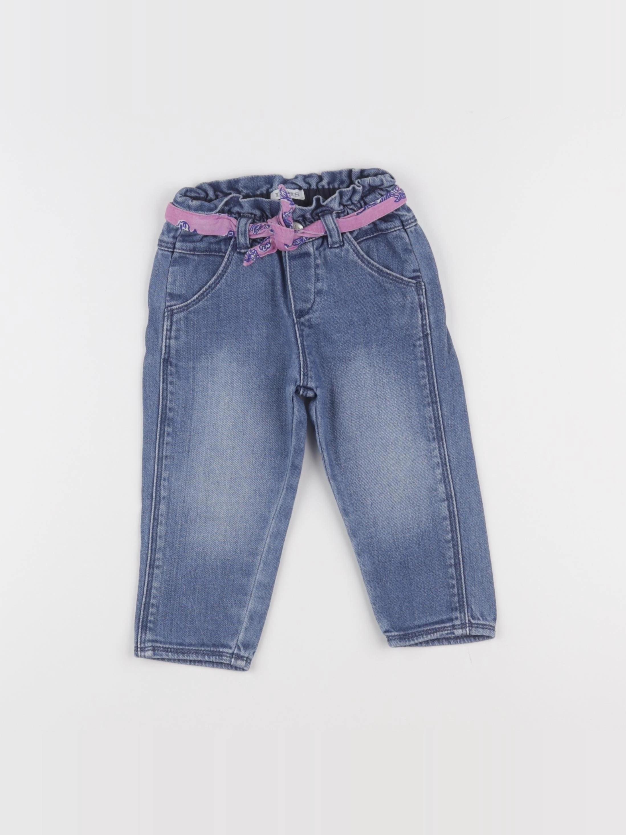 IKKS - jean bleu - 12 mois