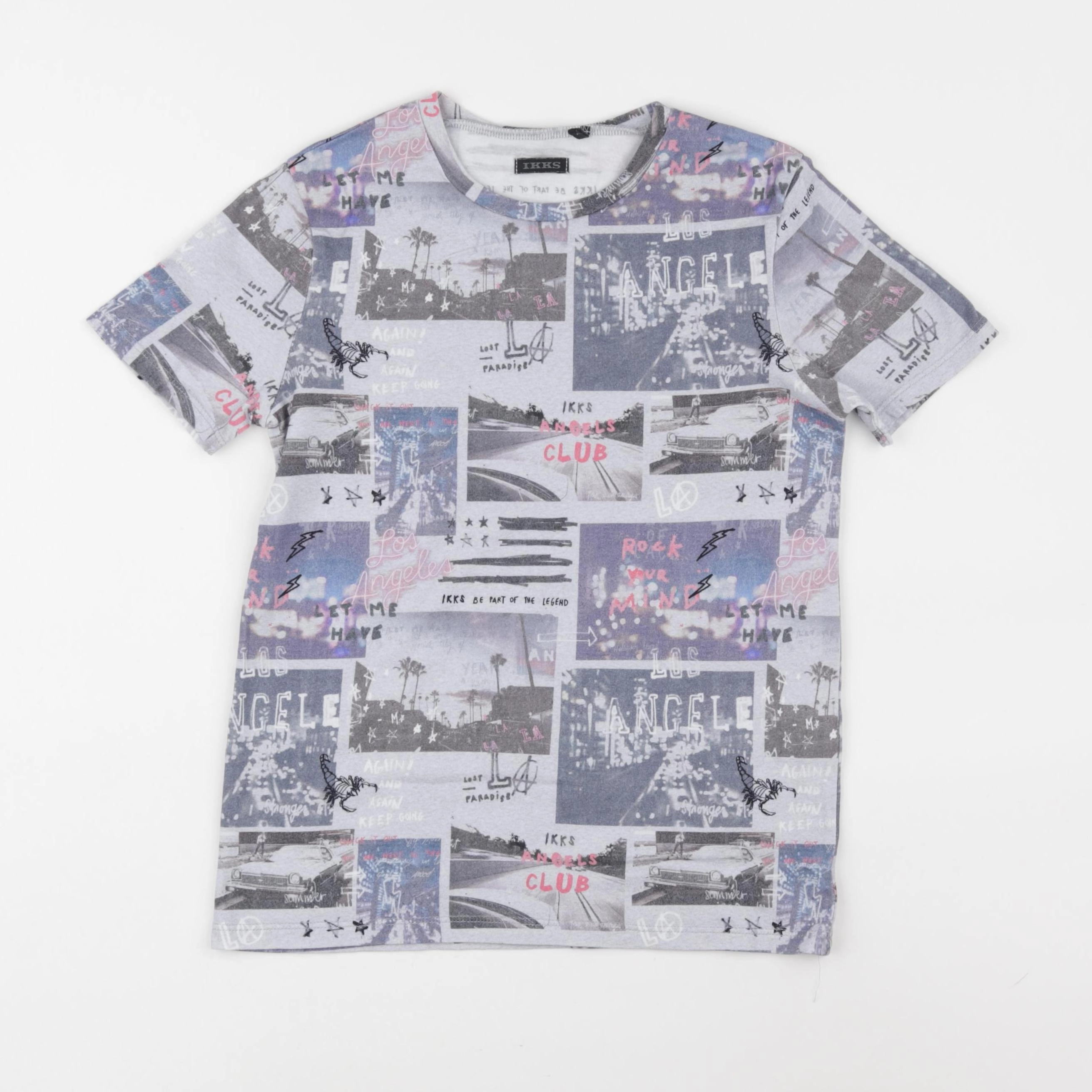 IKKS - tee-shirt multicolore - 10 ans