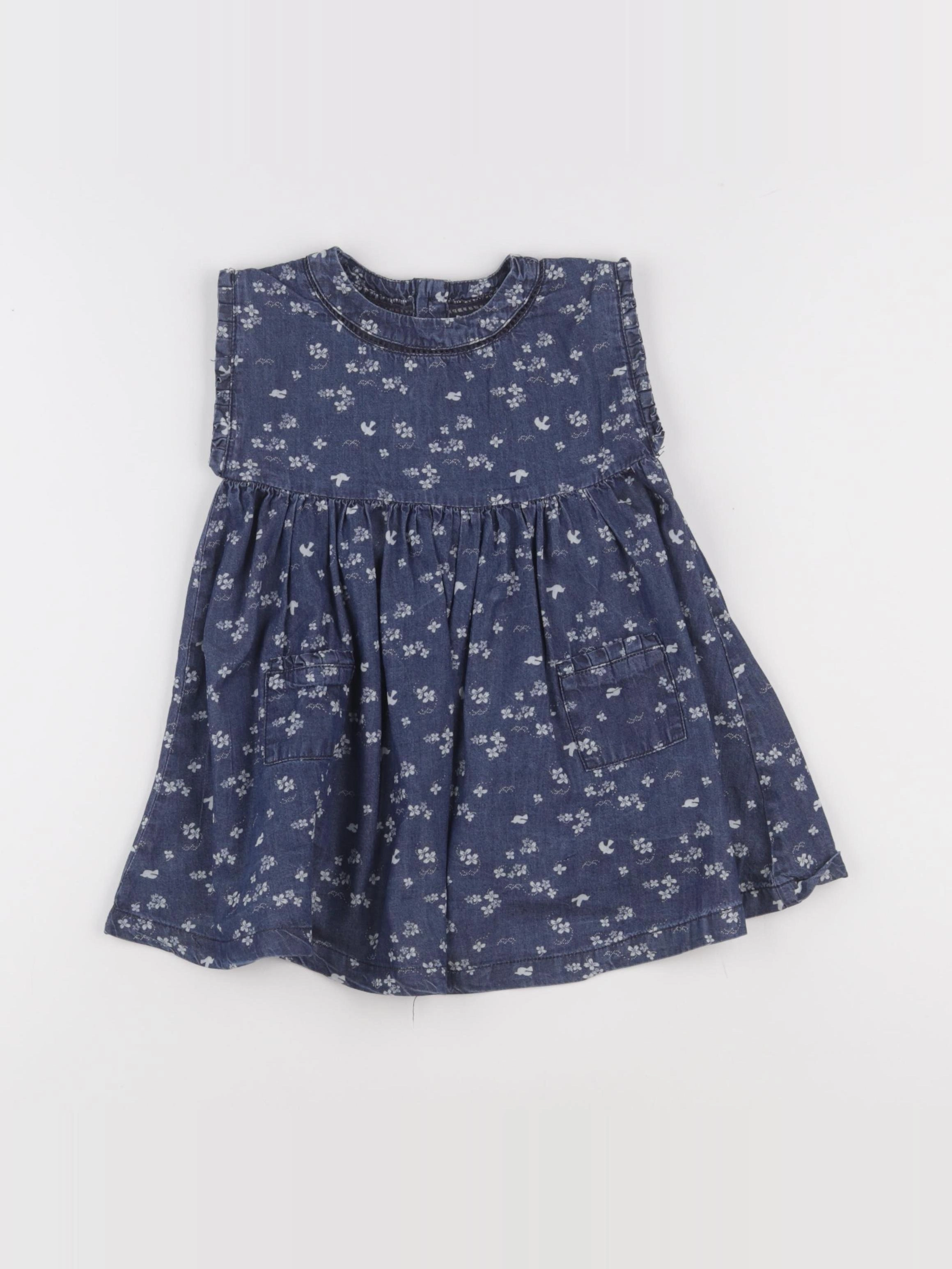 Boutchou - robe bleu - 18 mois